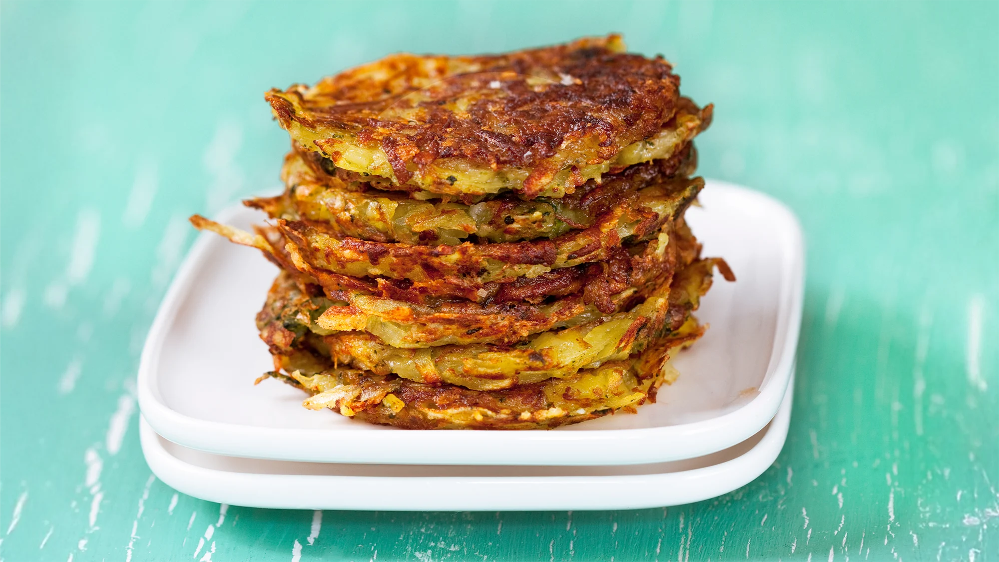 Pinaatti-perunaröstit