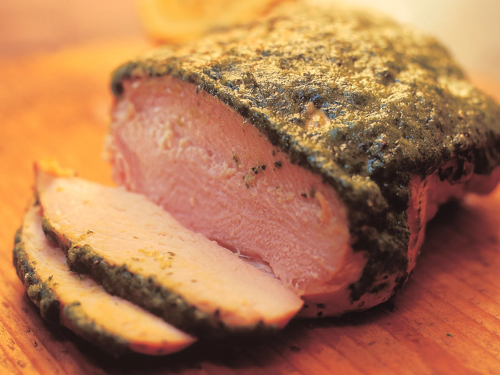 Yrttikuorrutettu kalkkunafilee