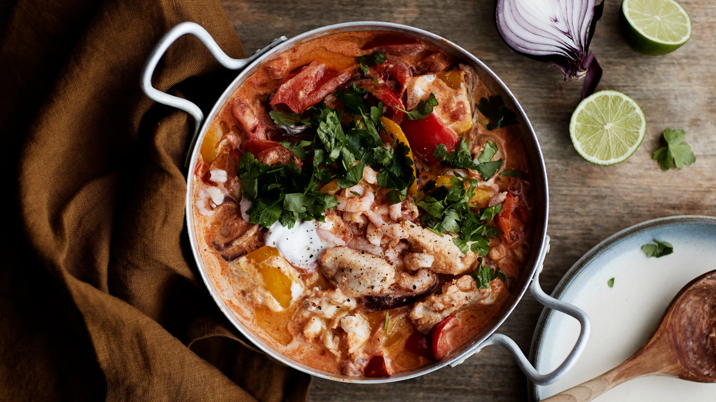 Brasilialainen kala-katkarapupata