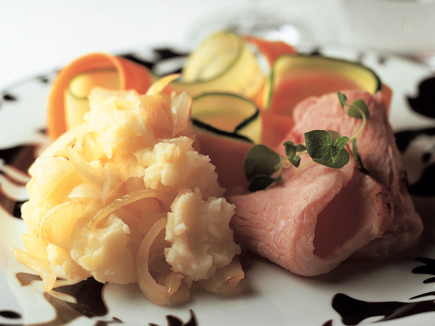 Sipulinen perunasose