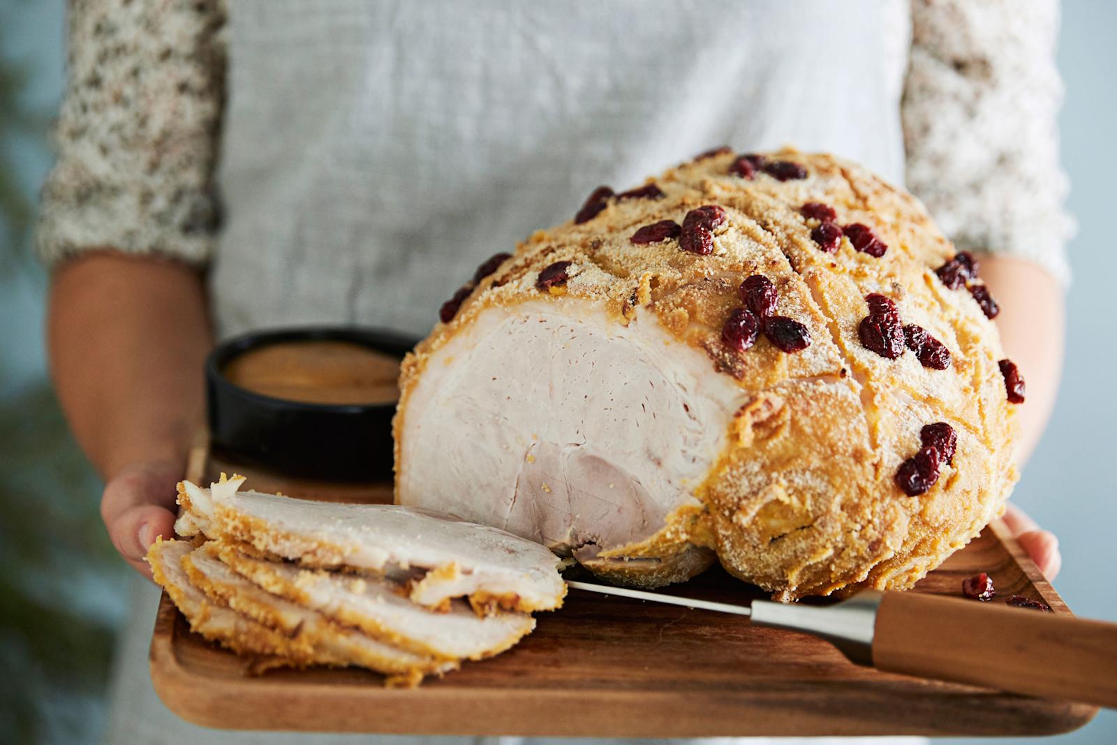 Joulukinkun paistaminen