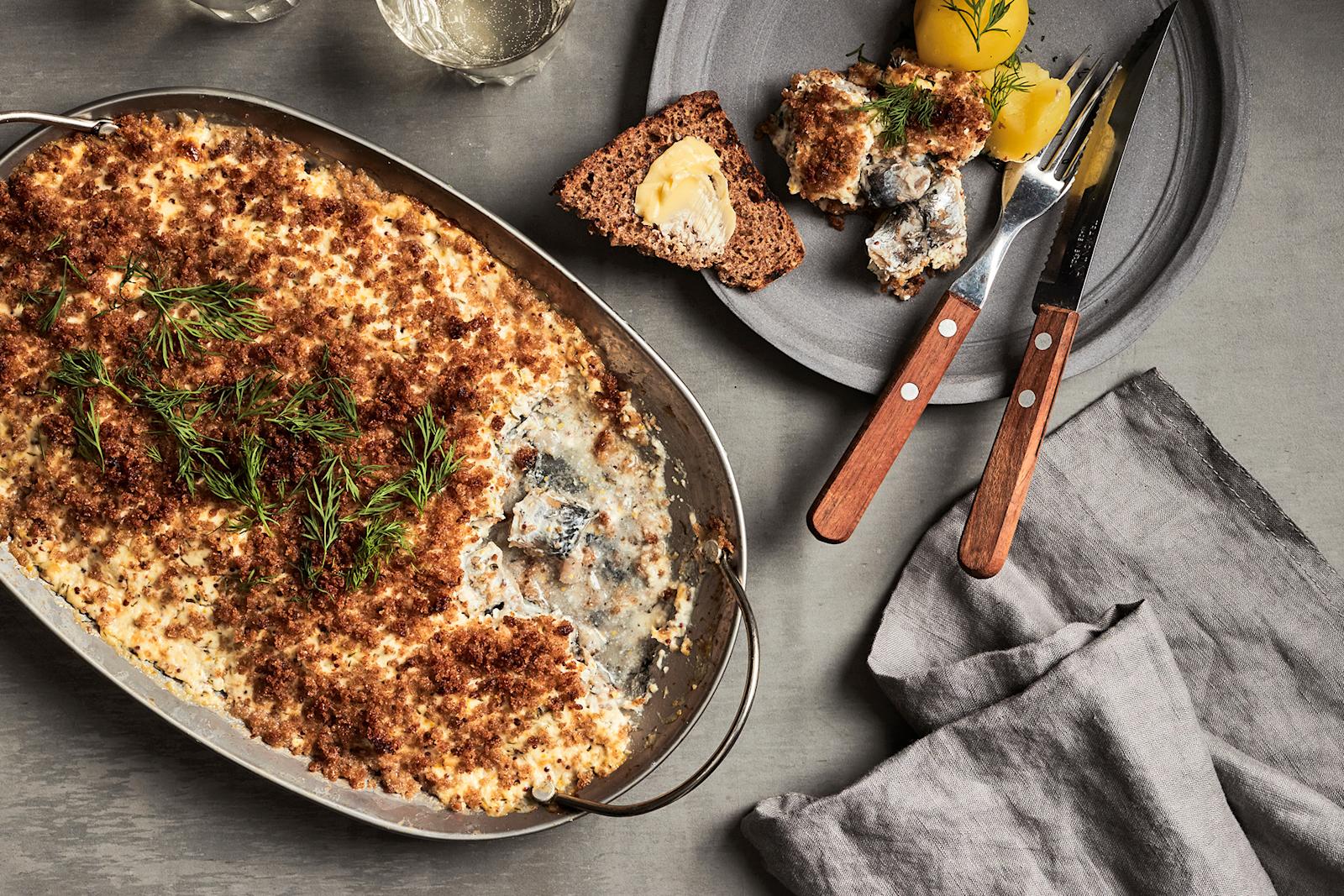 Kermaiset ruisleipäsilakat