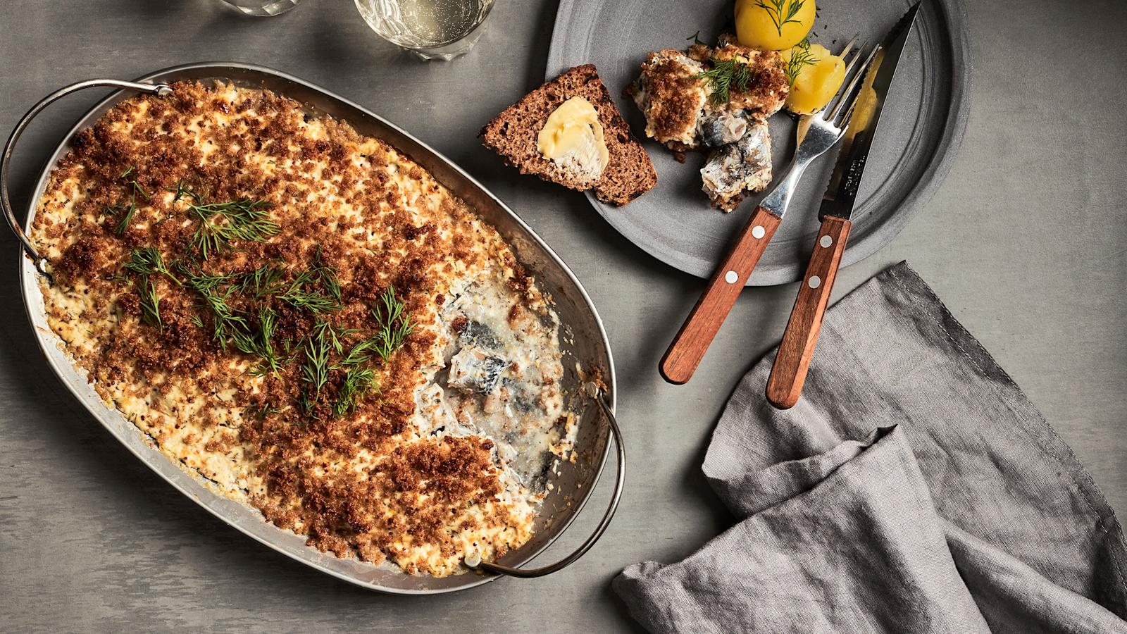 Kermaiset ruisleipäsilakat