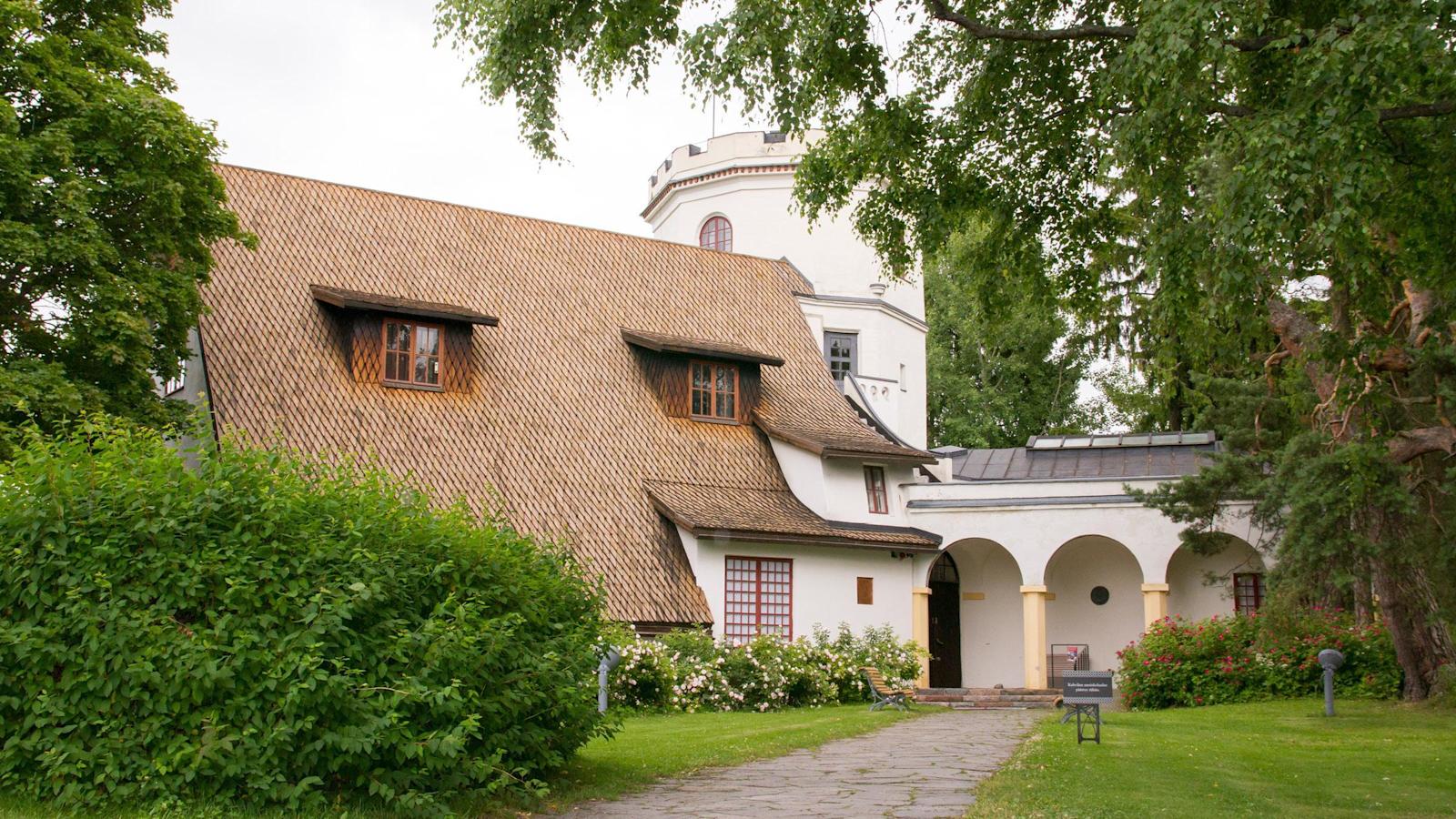 Espoon kierroksella pysähdytään Gallen-Kallelan museoon. Kuva: Visit Espoo