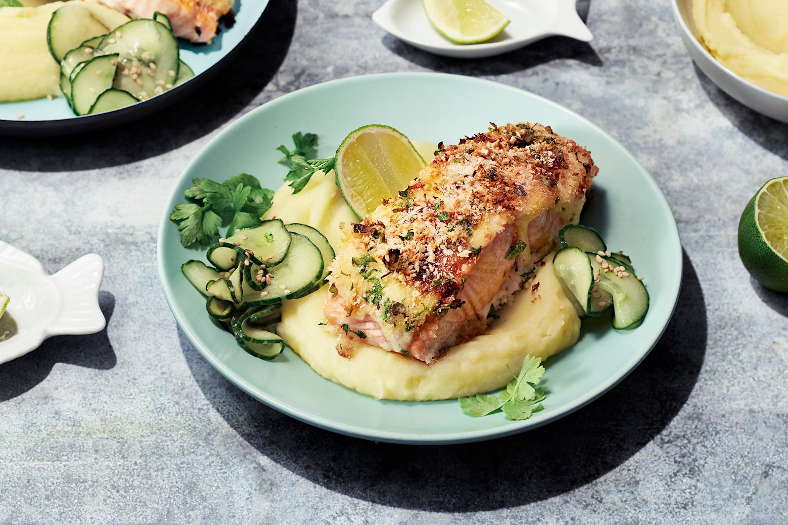 Sokerilohi ja wasabimuusi