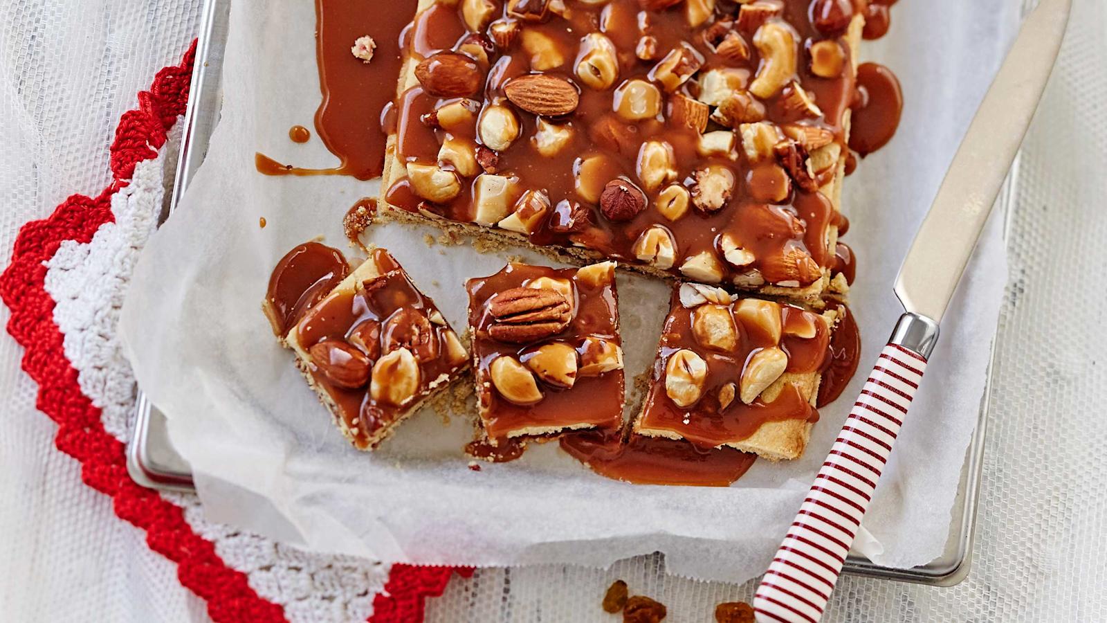 Pähkinäkinuskiruudut