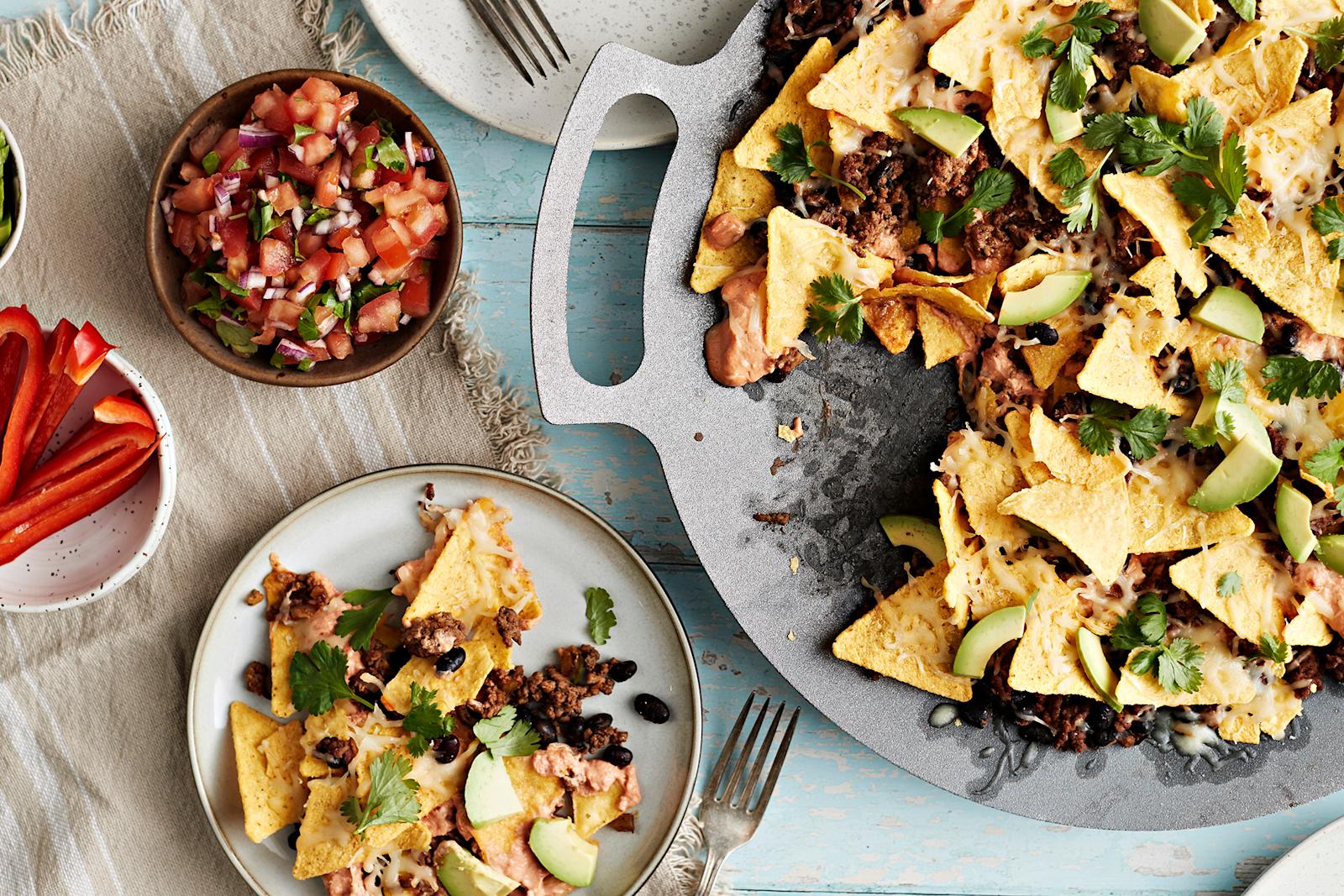 Nachopelti muurikalla