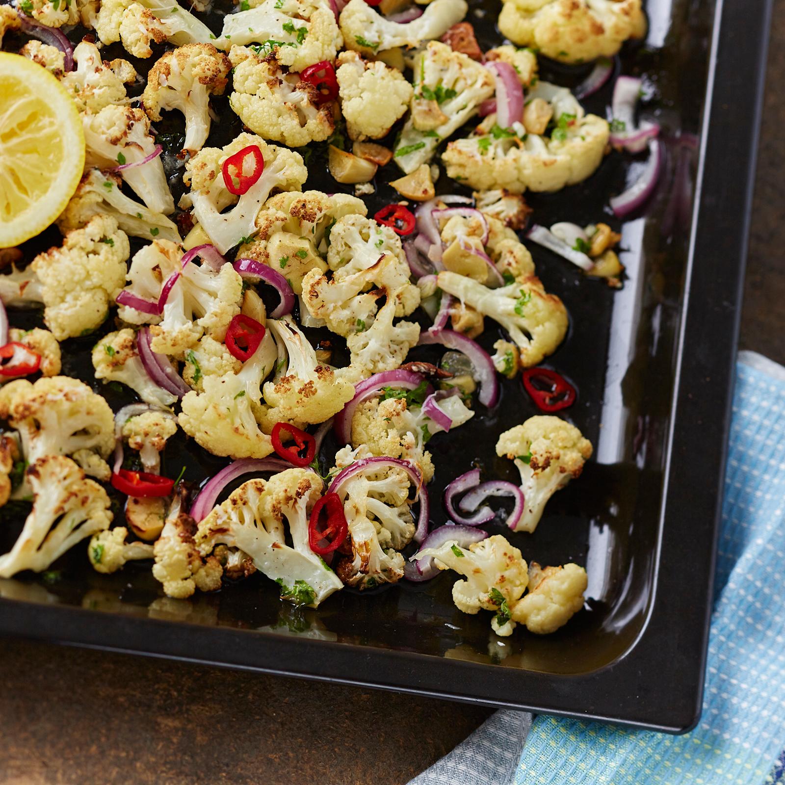 Paahdettu kukkakaali