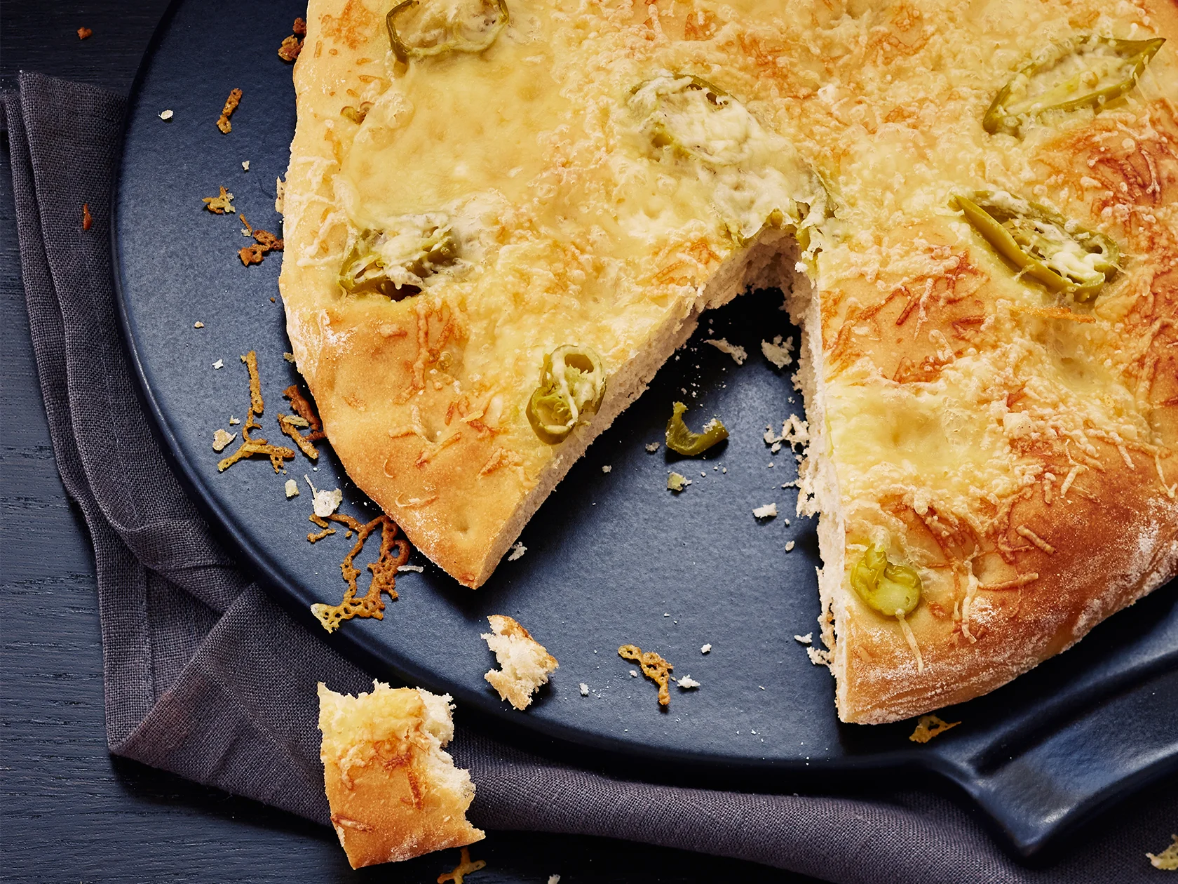 Juustoinen jalapenoleipä