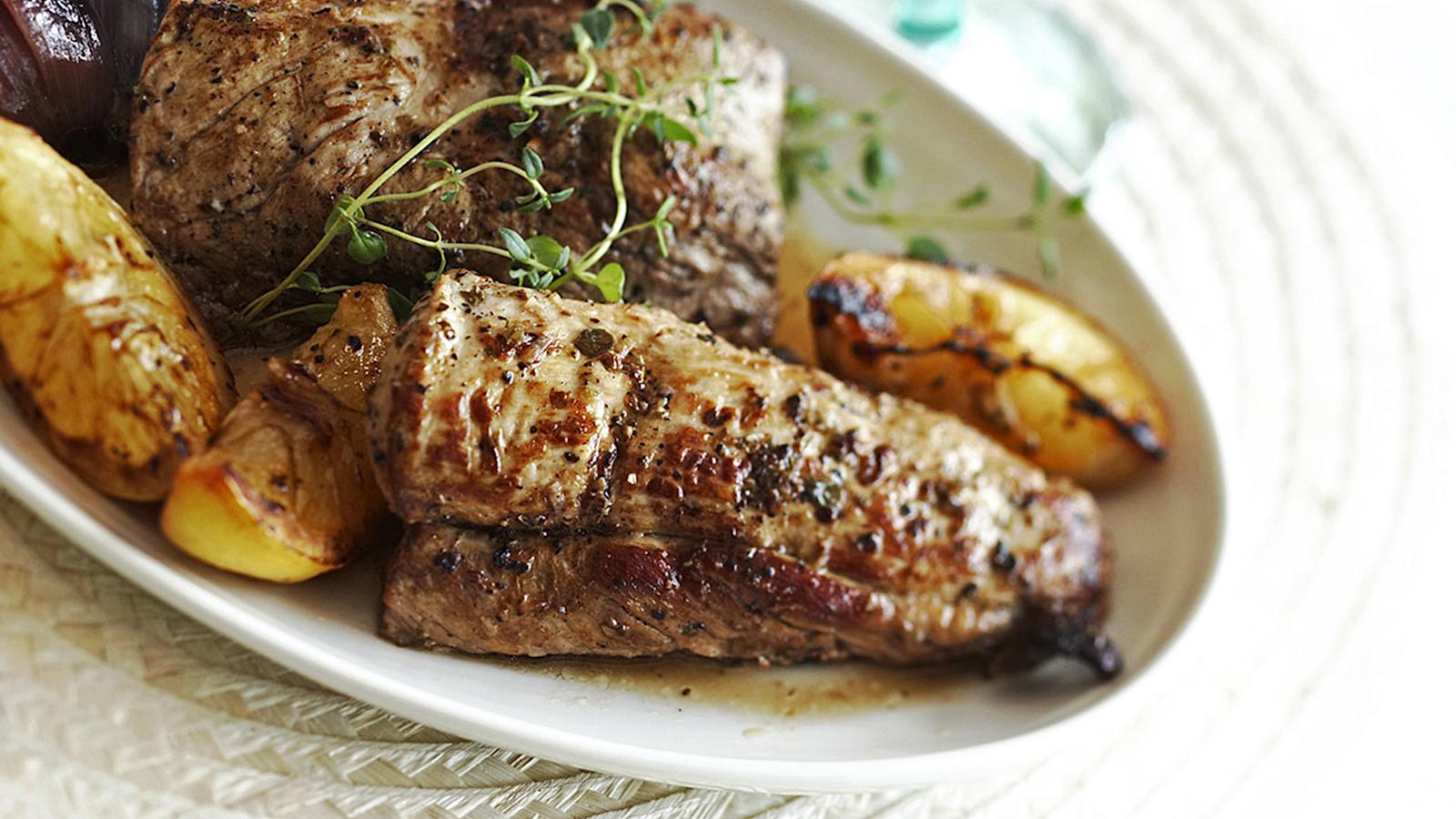 Sitruuna-timjamipossu