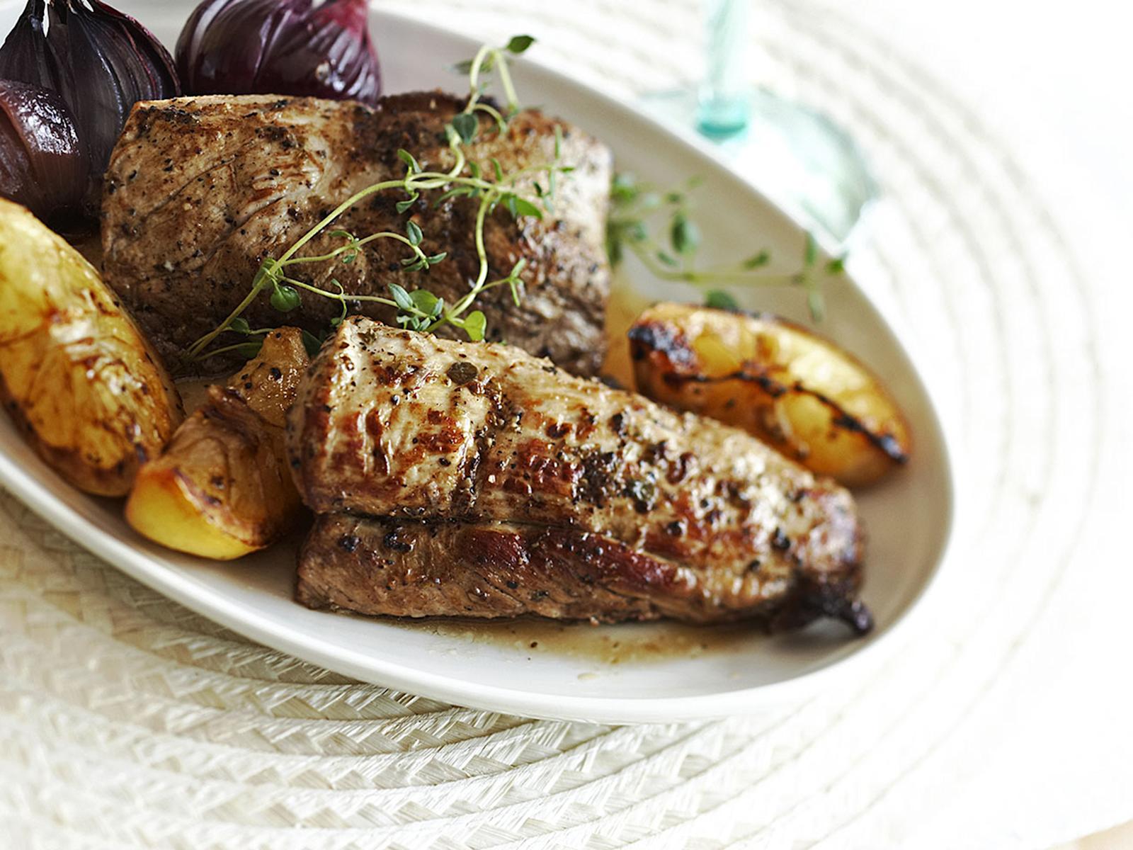 Sitruuna-timjamipossu