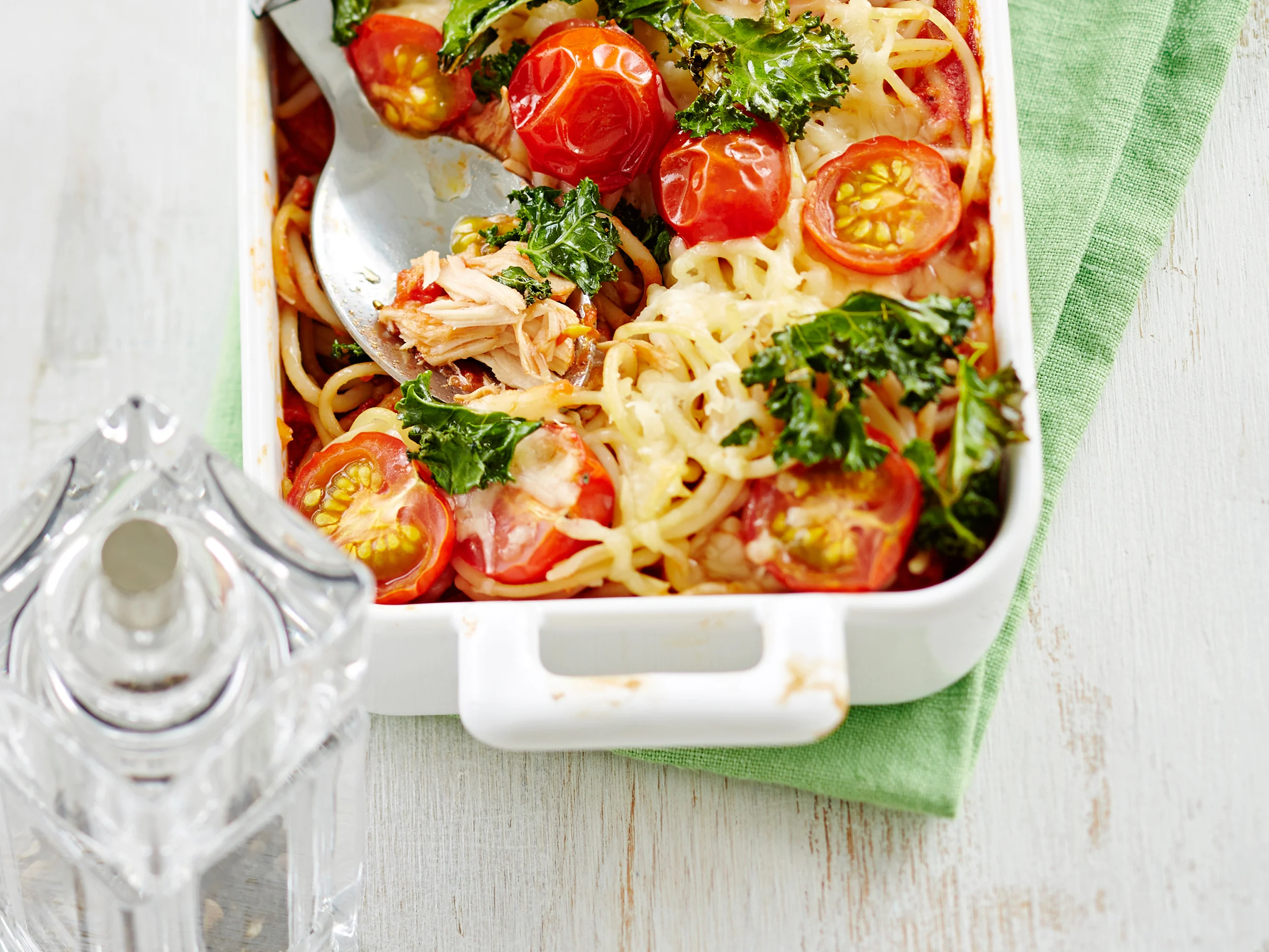 Spagettivuoka tonnikalasta