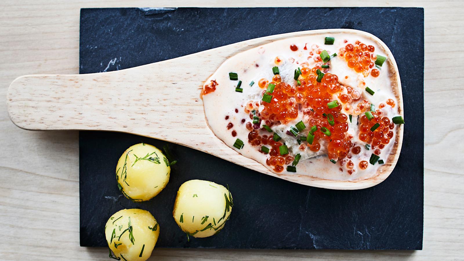 Silakat mätikastikkeessa