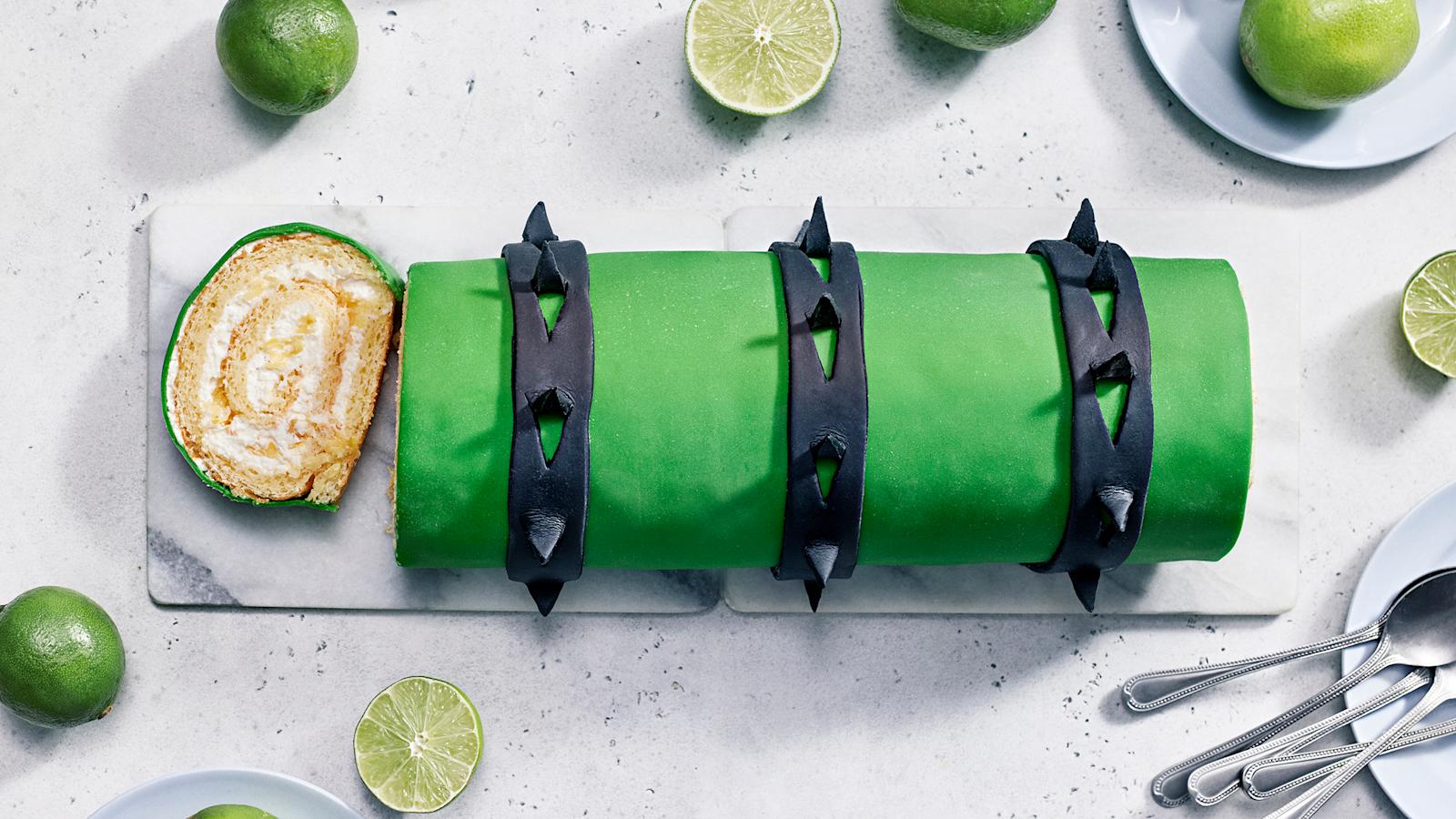 Käärijätorttu saa raikkautensa limestä.