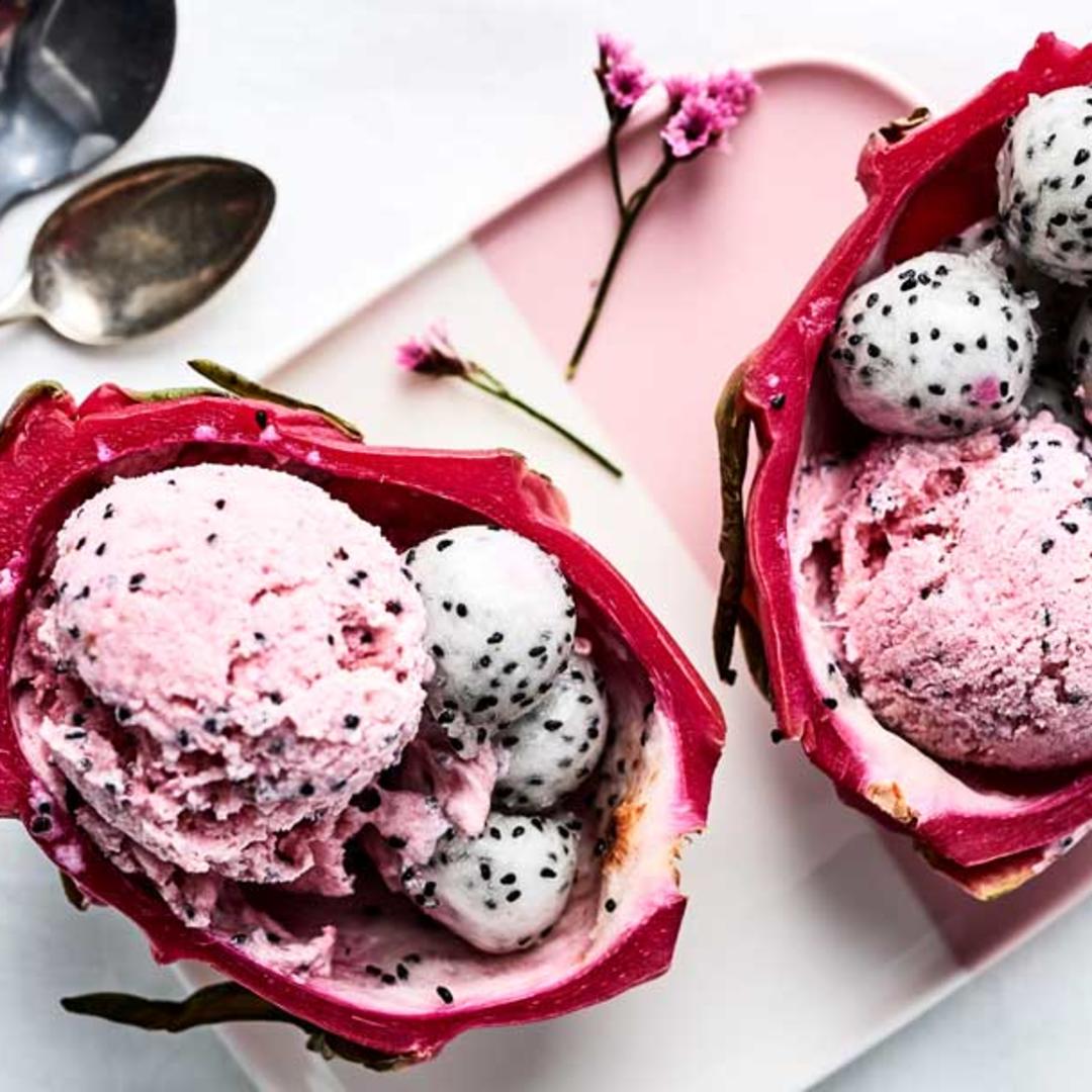 Vadelmainen pitaijabowl