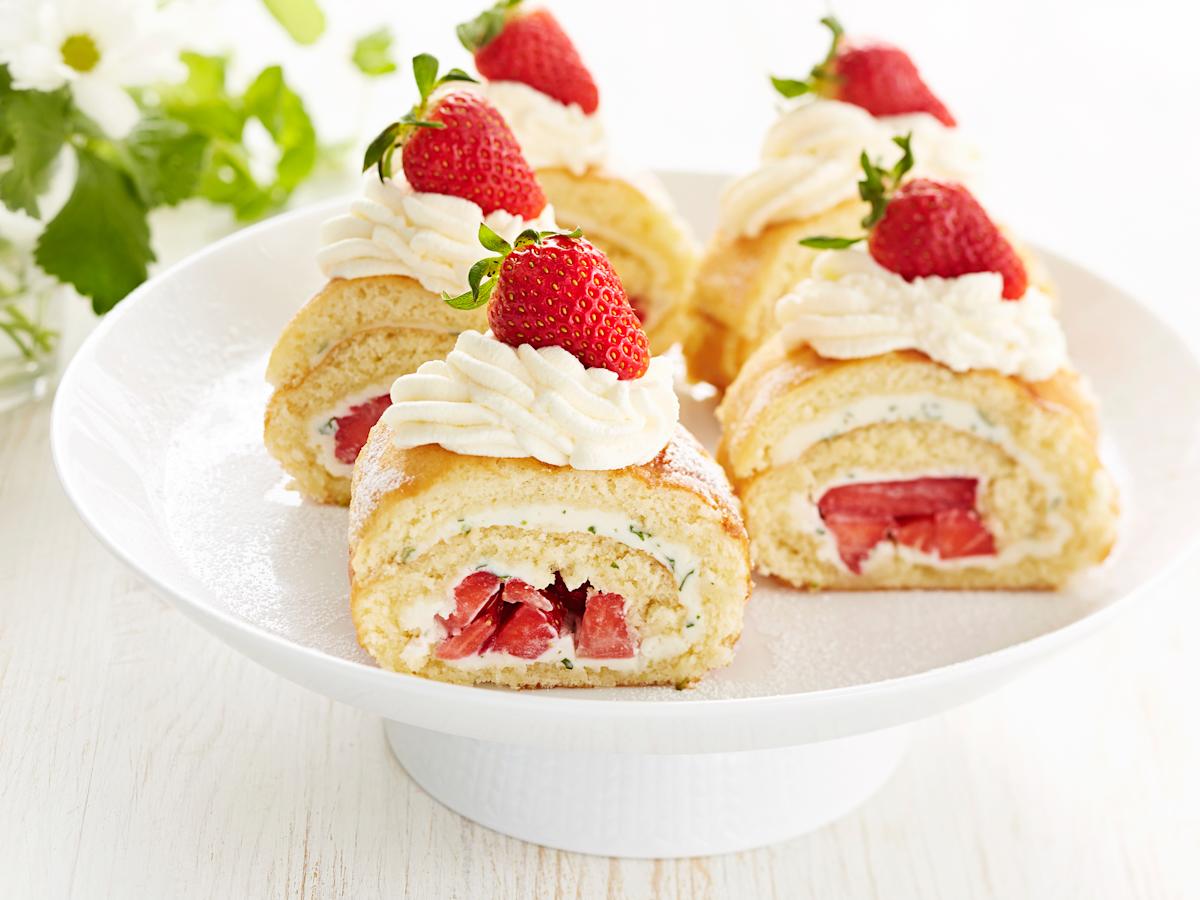 Mansikka-minttukääretorttuleivokset