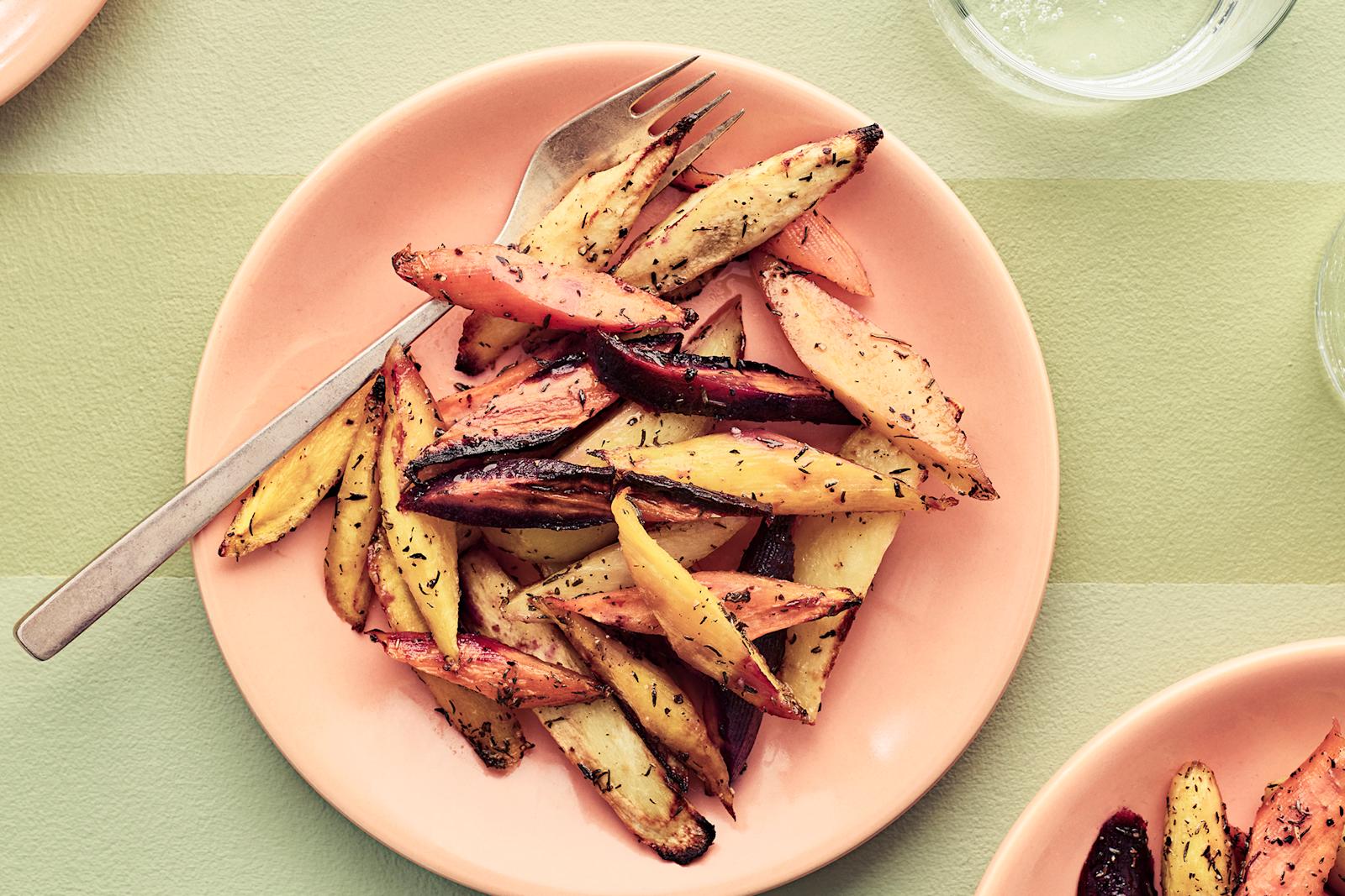 Uunijuurekset airfryerissa