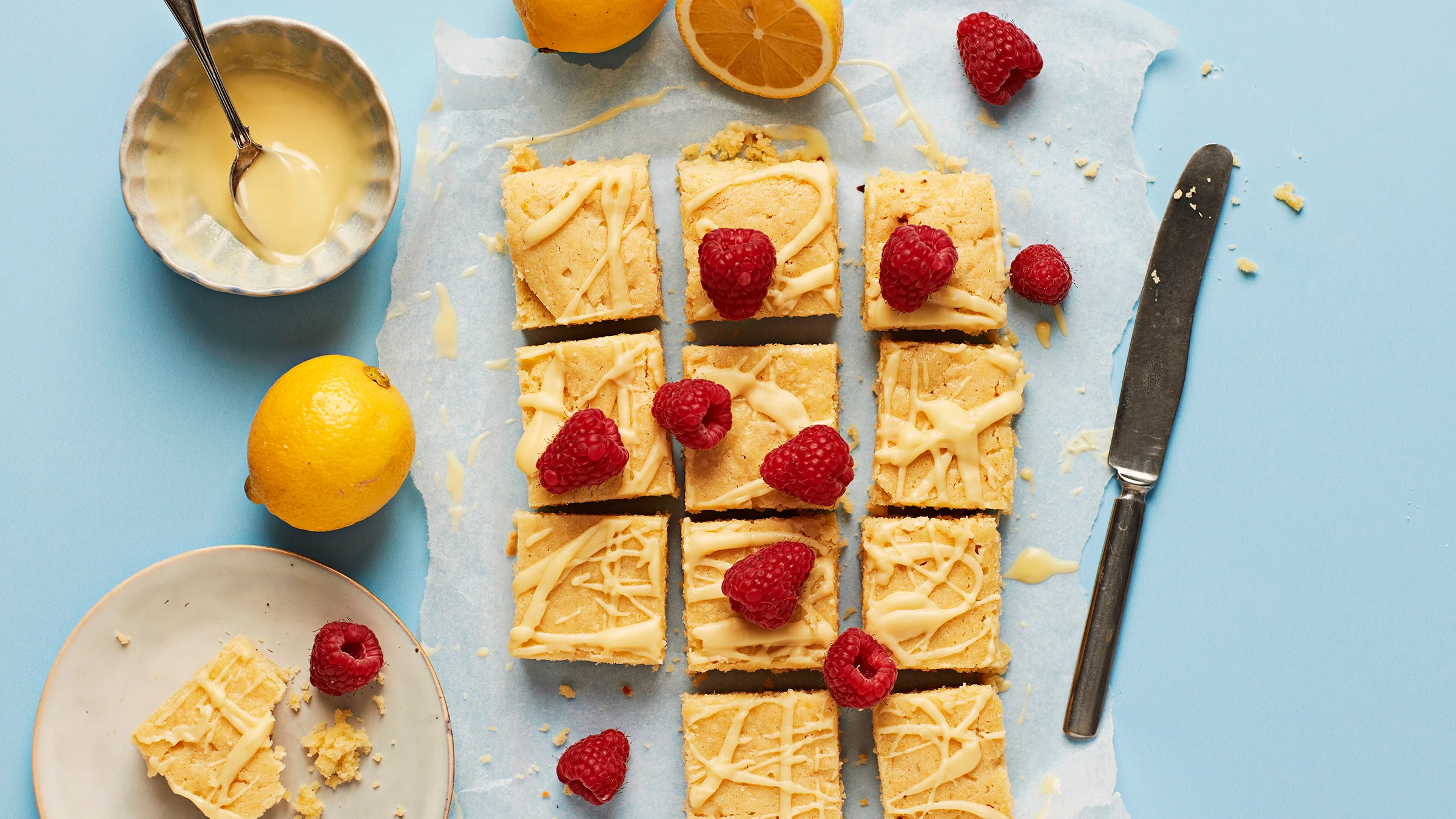 Sitruuna-valkosuklaablondiet