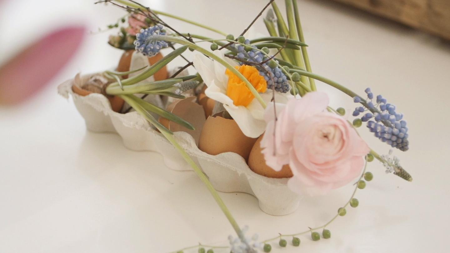 Askartele pääsiäisen pöytäkoriste