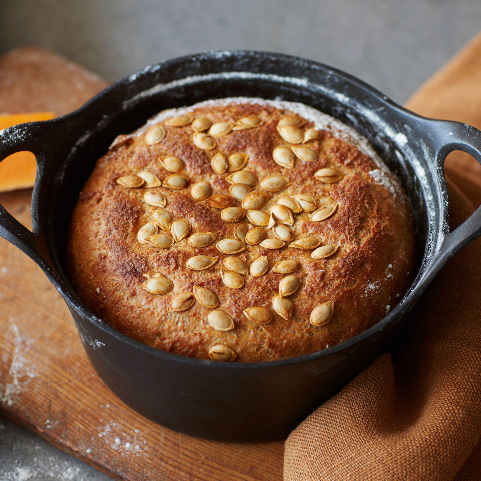 Hunajainen kurpitsapataleipä