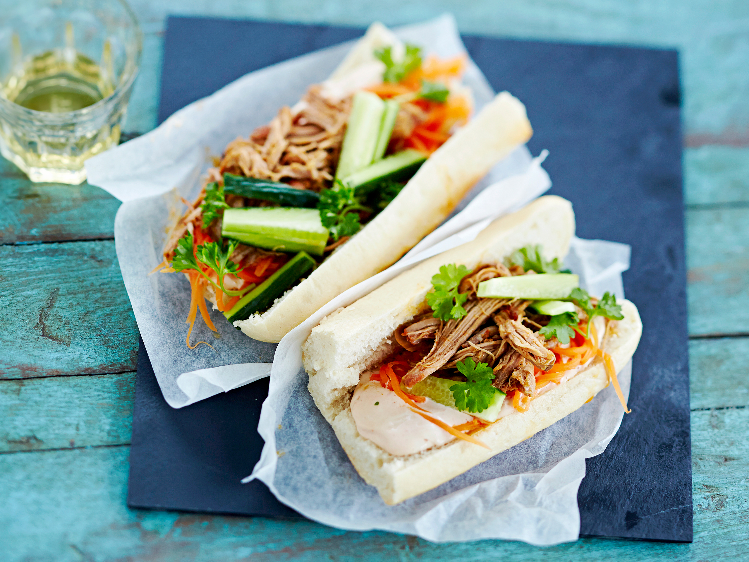 Vietnamilaiset Bánh mì -patongit