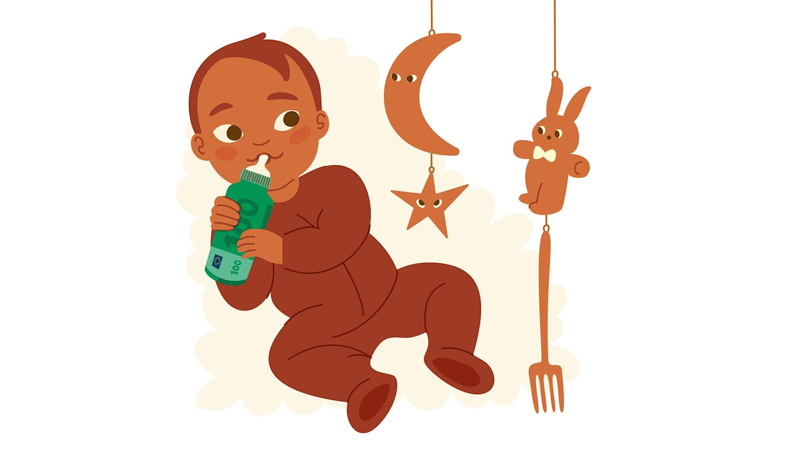 Raha-asioista kannattaa puhua suoraan jo ennen lapsen syntymää.