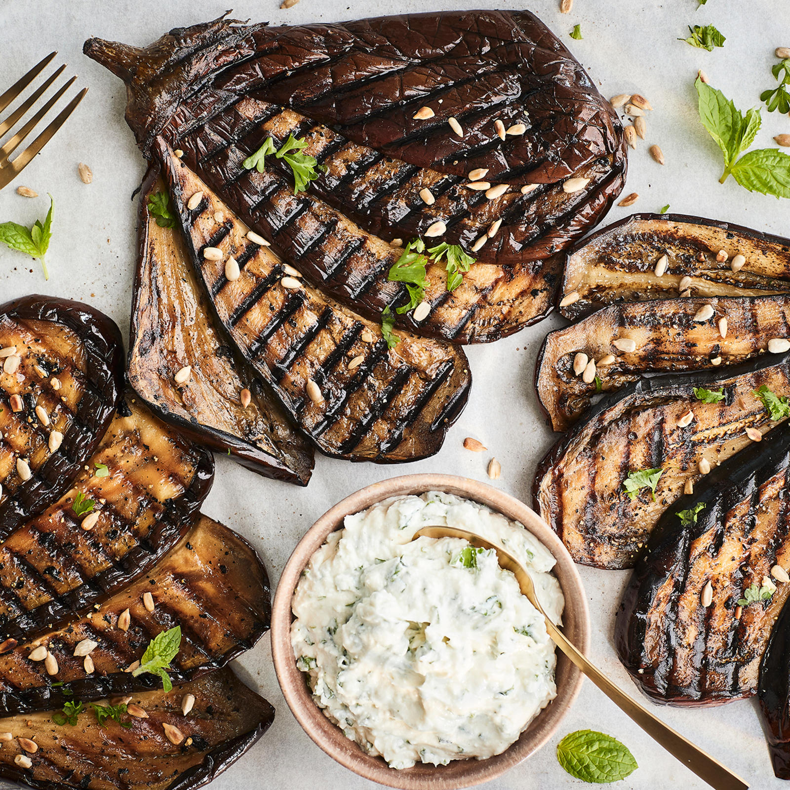 Grillatut munakoisot