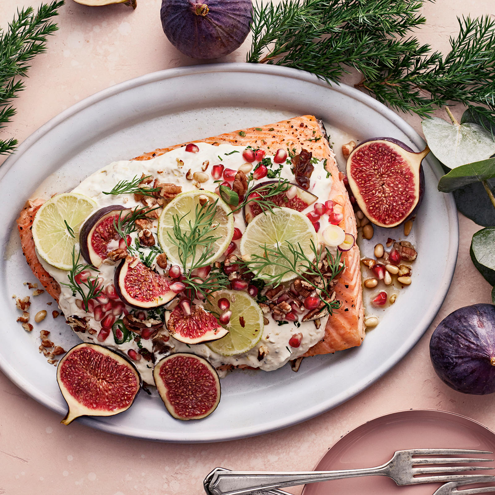 jouluinen uunilohi, joululohi uunissa