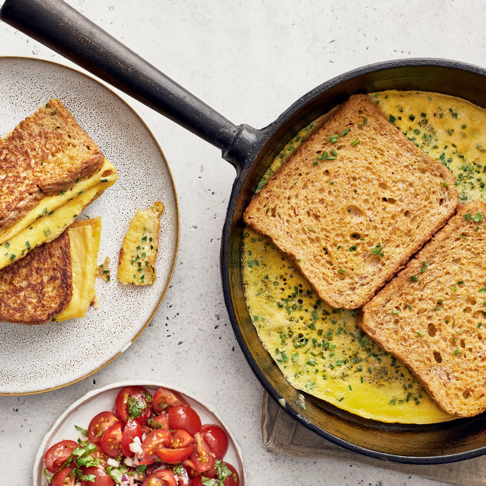 Kansainväliseksi somehitiksi noussut munakasleipä on nopsan kokin unelma.