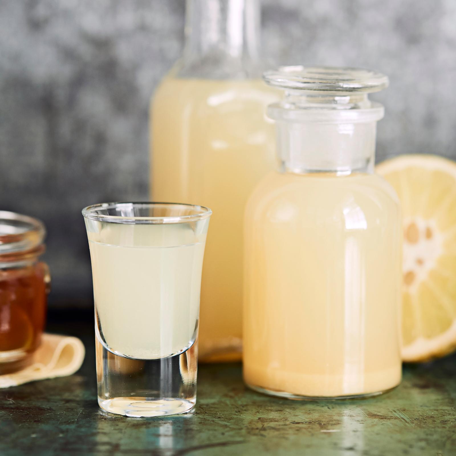 Inkivääri-sitruunajuoma