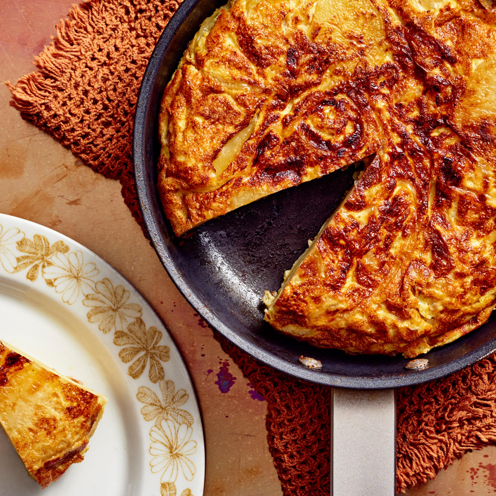 Espanjalainen tortilla eli perunamunakas