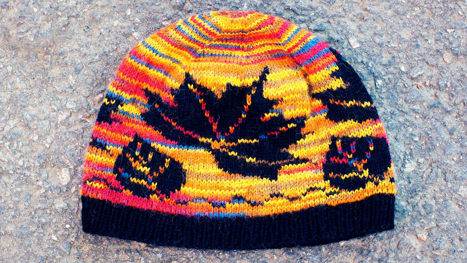 Voitokas kirjoneulepipo