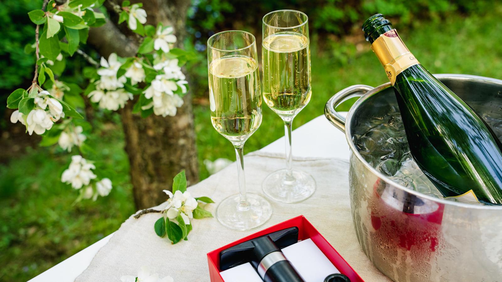 kuohuviinin säilytys