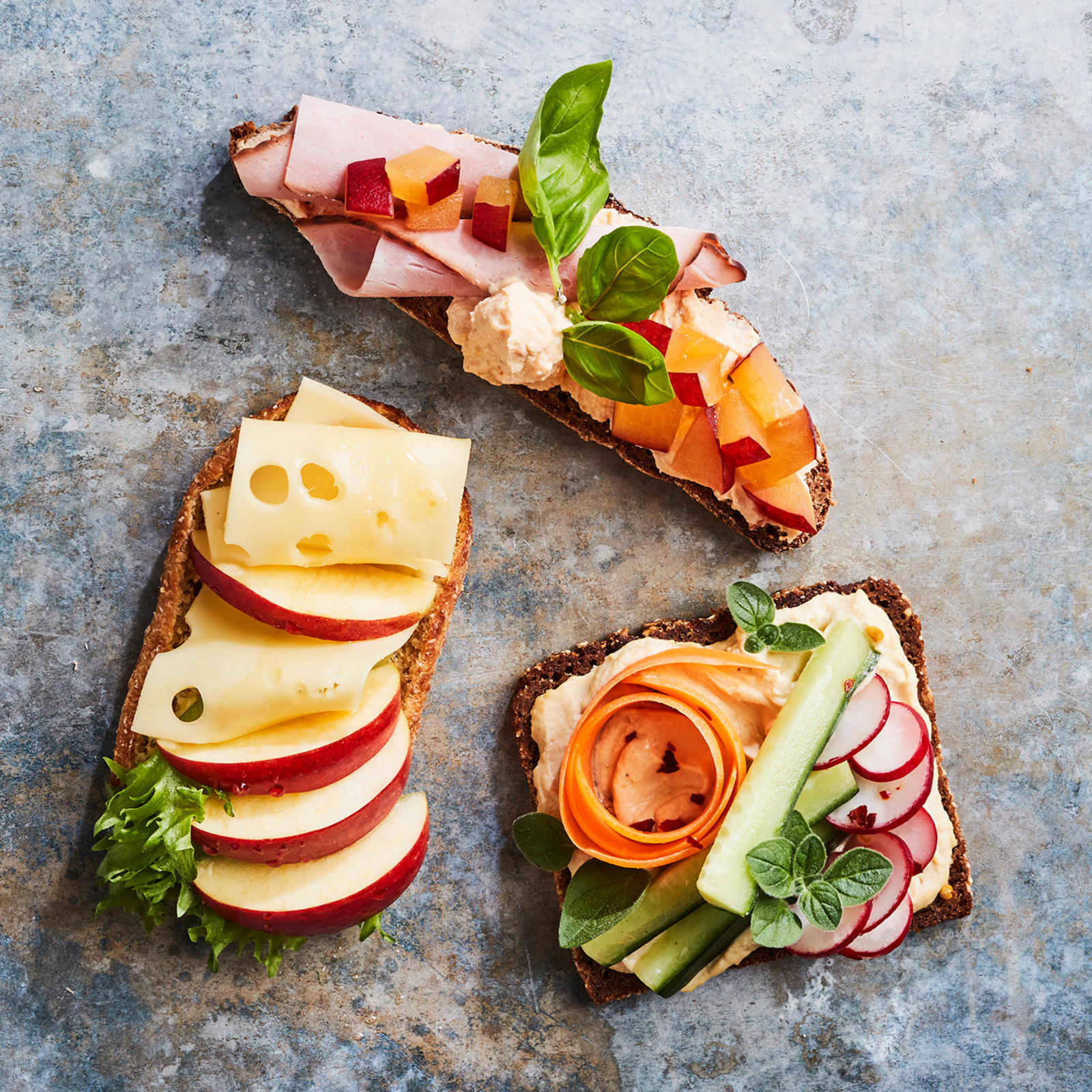 3 x voileipien täytteet