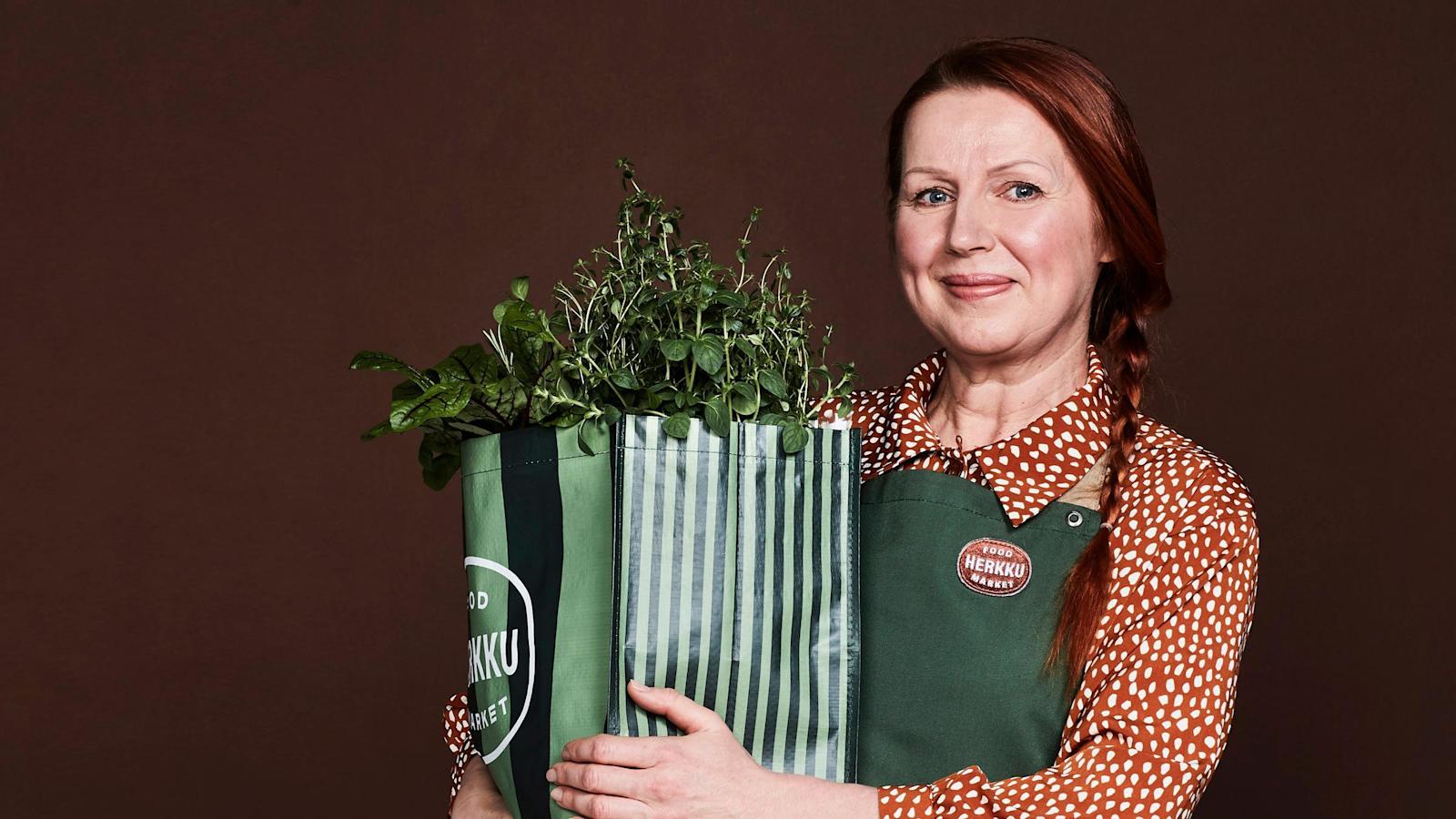 Heidi Kaukon mielestä arjen ruoan pitää olla simppeliä, mutta silti hyvää. Yrttien avulla se onnistuu.