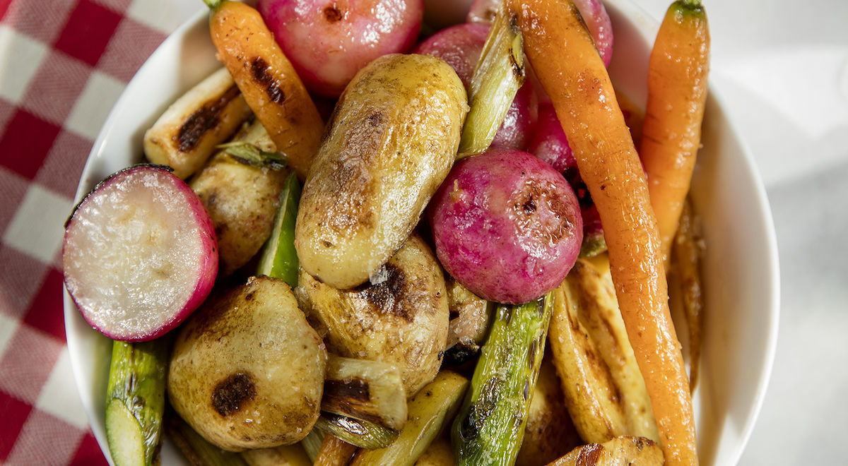 Varhaisperuna-kasvispaistos