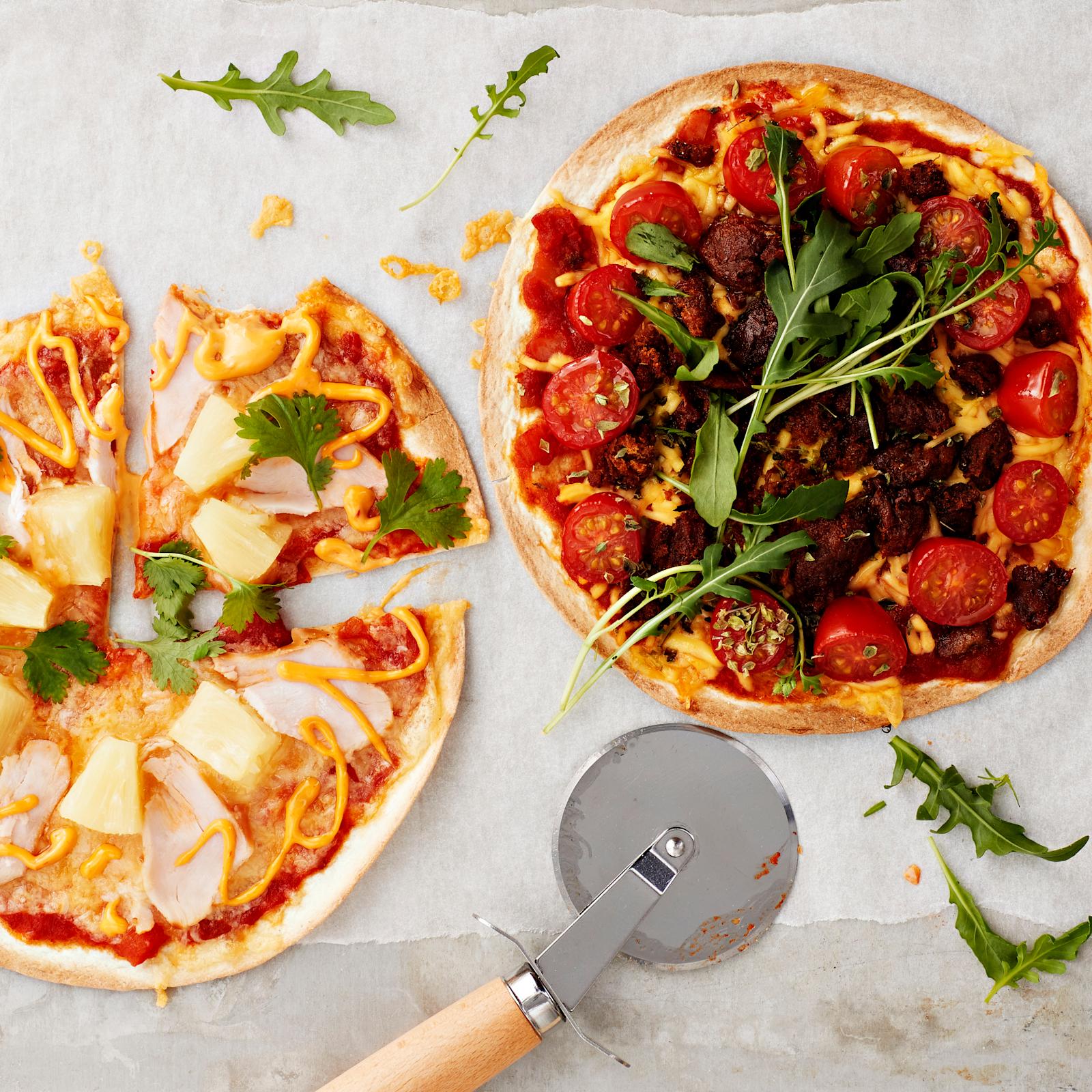 Nopeat tortillapizzat