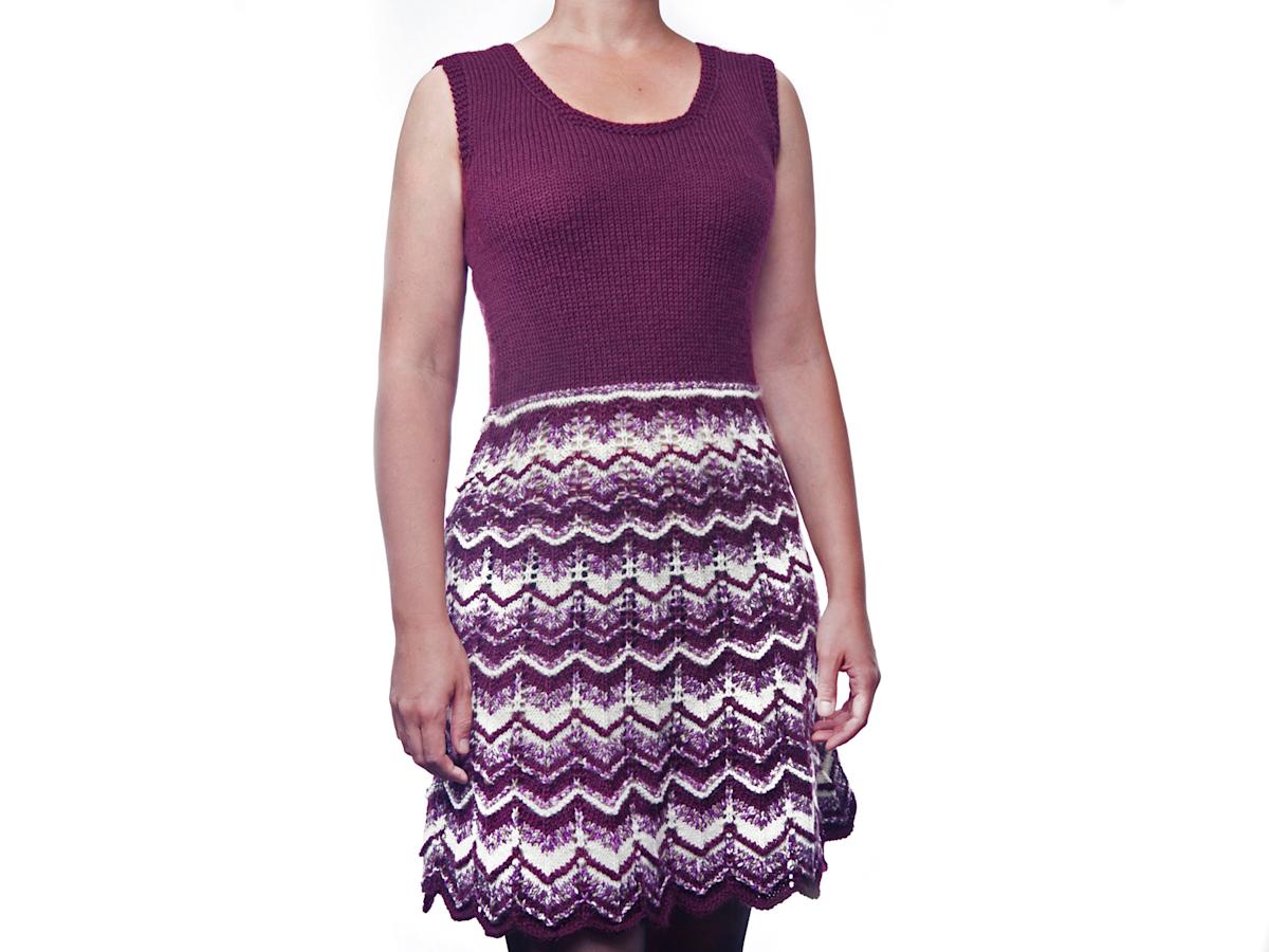 Missoni-henkinen neulemekko