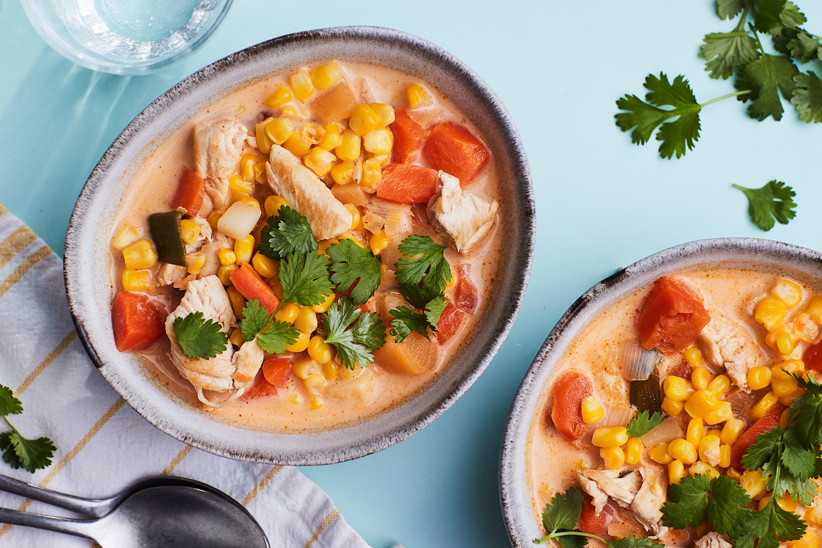 kana-maissikeitto, maissi-kanakeitto