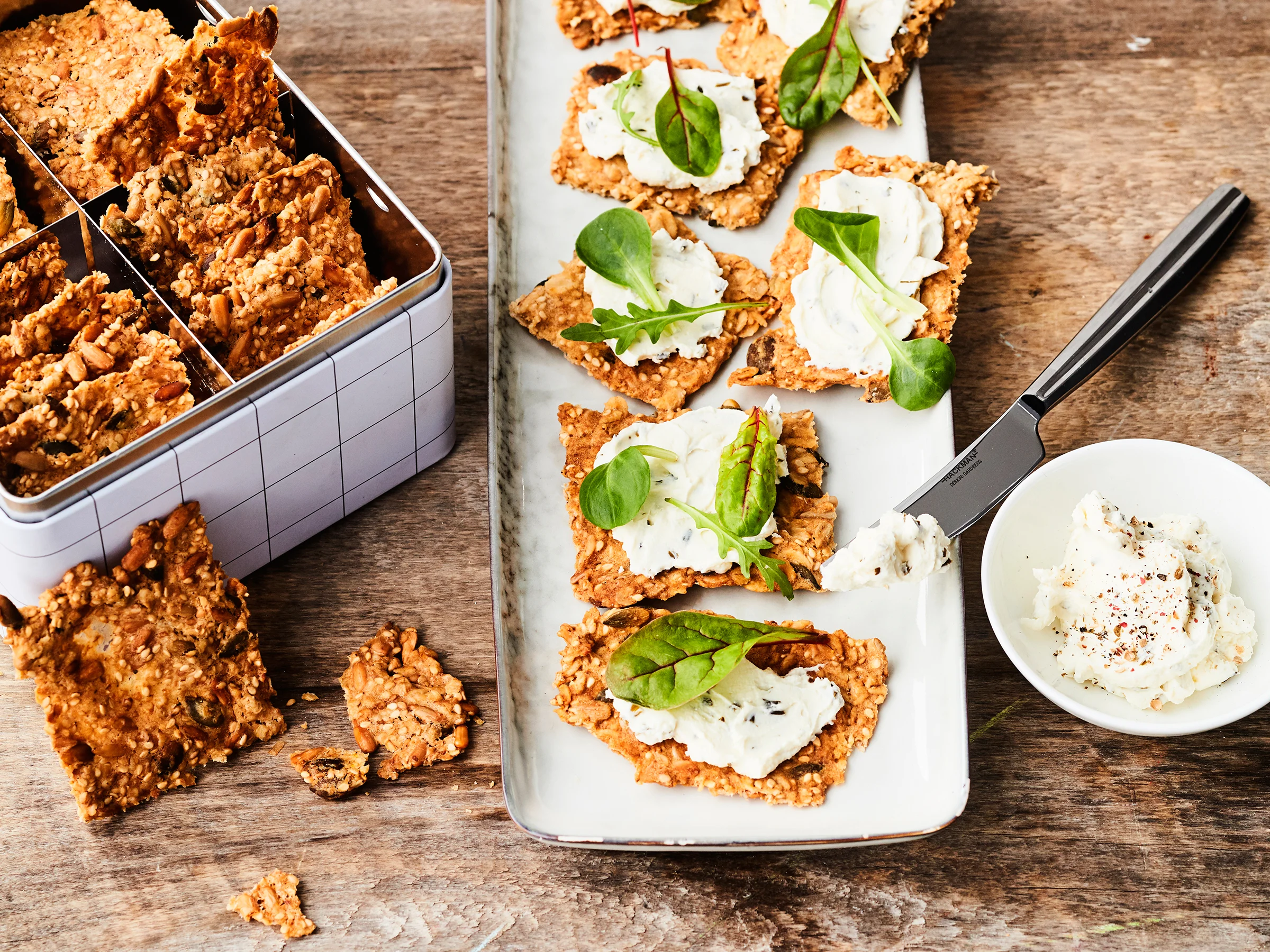 Gluteeniton kaura-siemennäkkäri