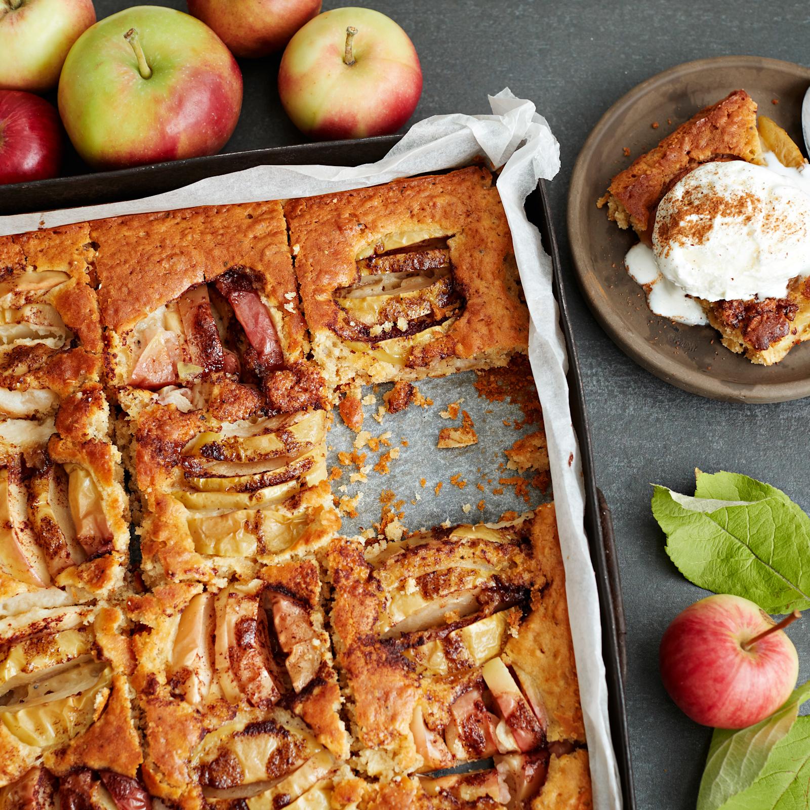 Pellillinen omenapiirakkaa