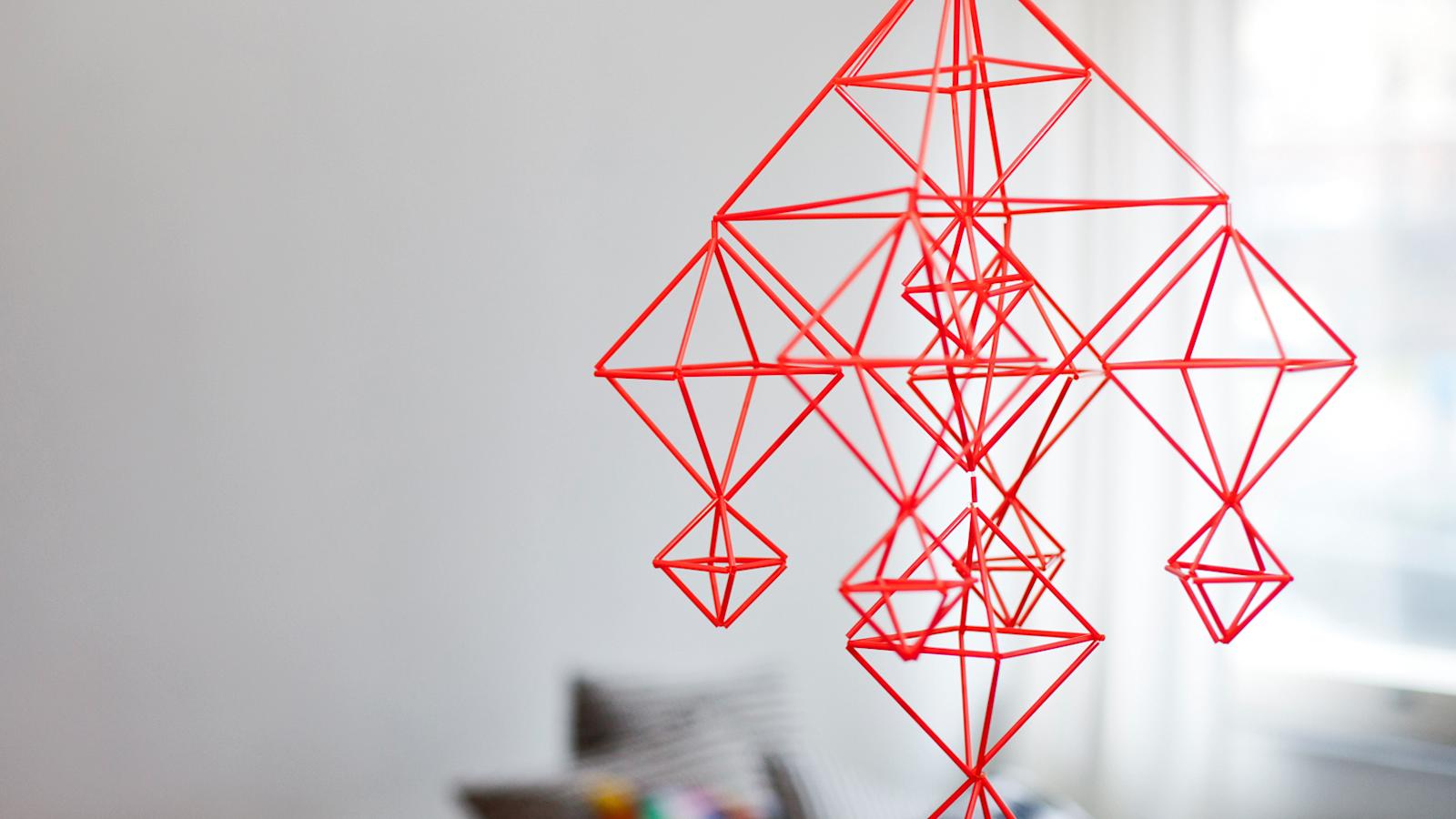 Pilleistä tehty himmeli