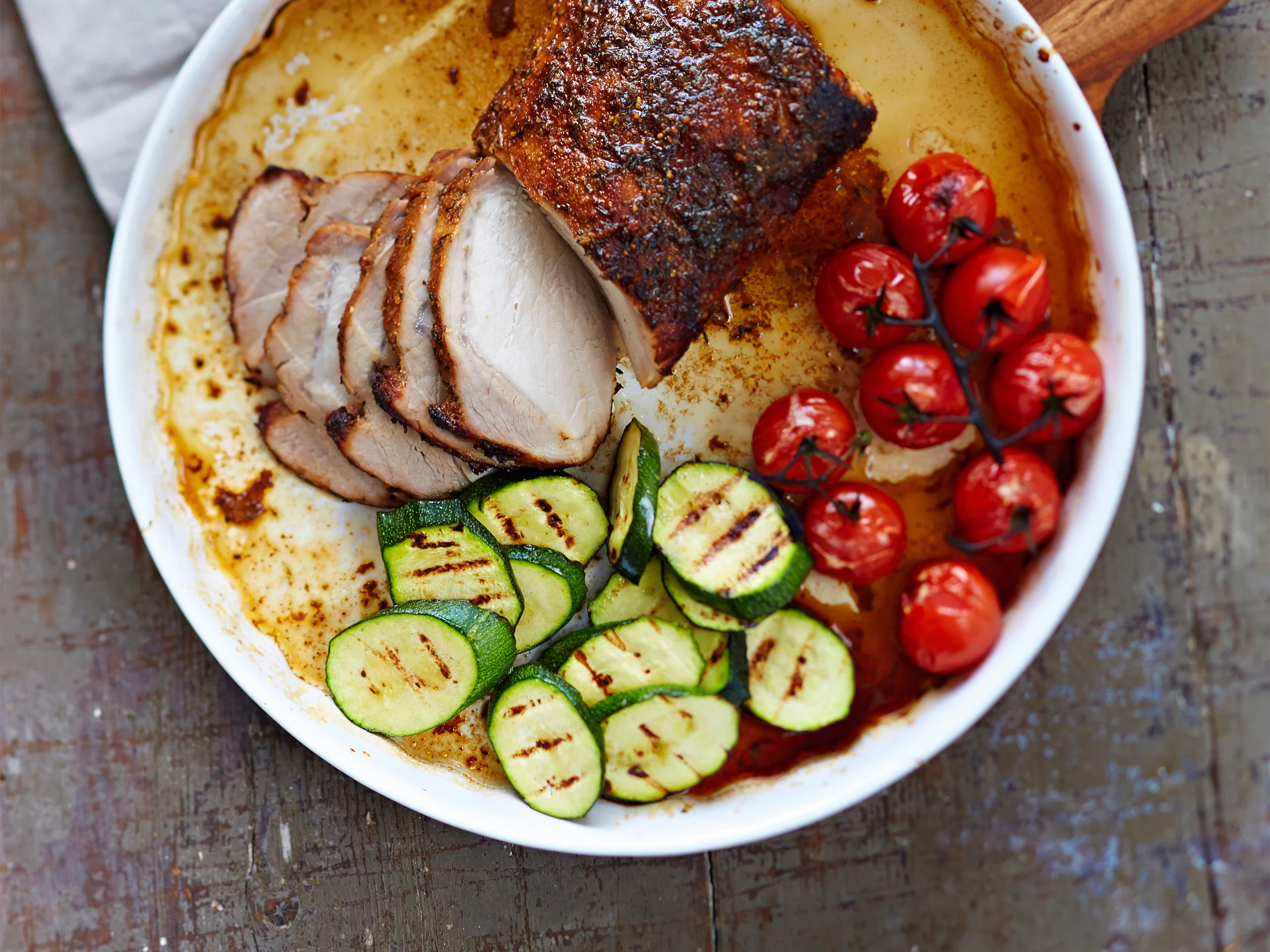 Possunfilee ja omena-konjakkikastike