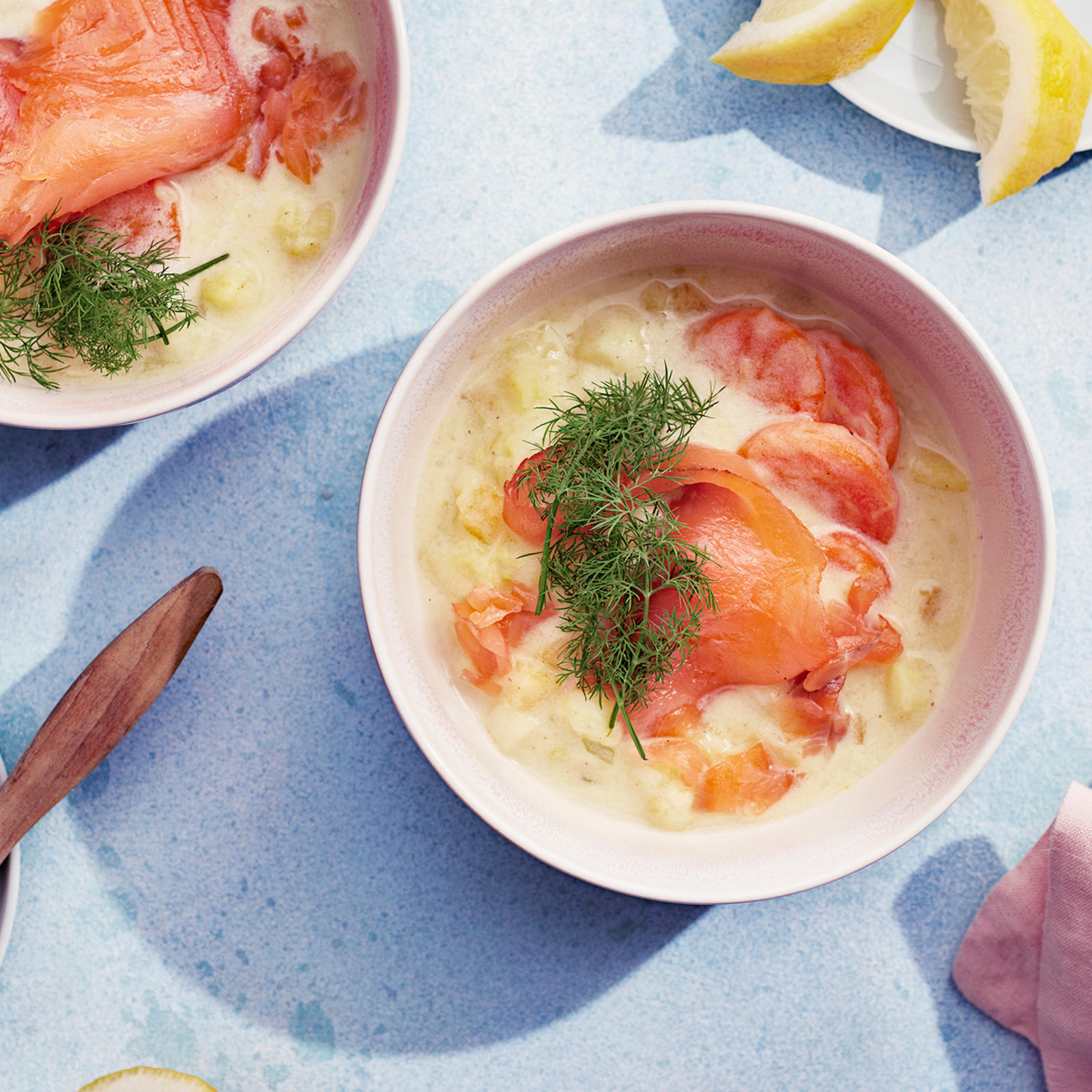 Helppo savulohikeitto