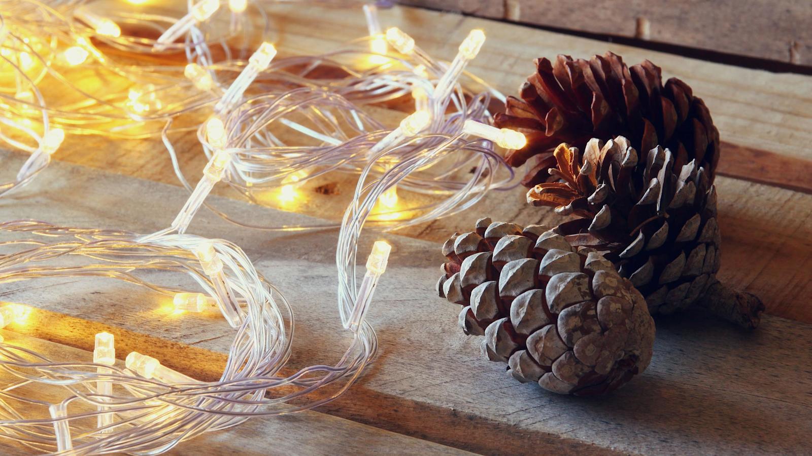 Jouluvalot sisustuksessa