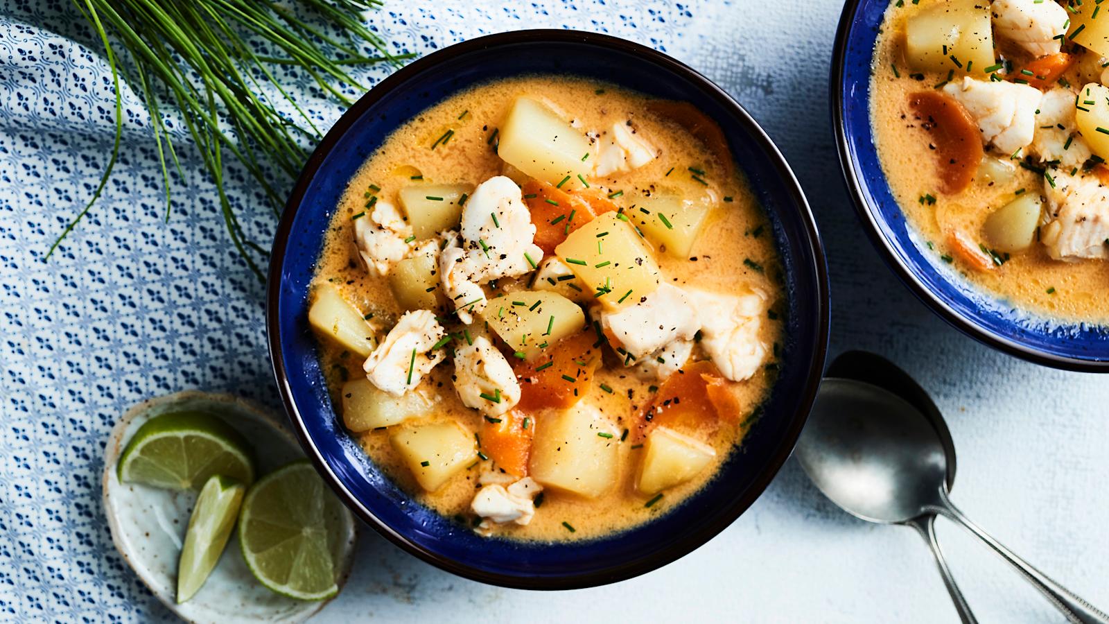 Thaimaalainen kalakeitto