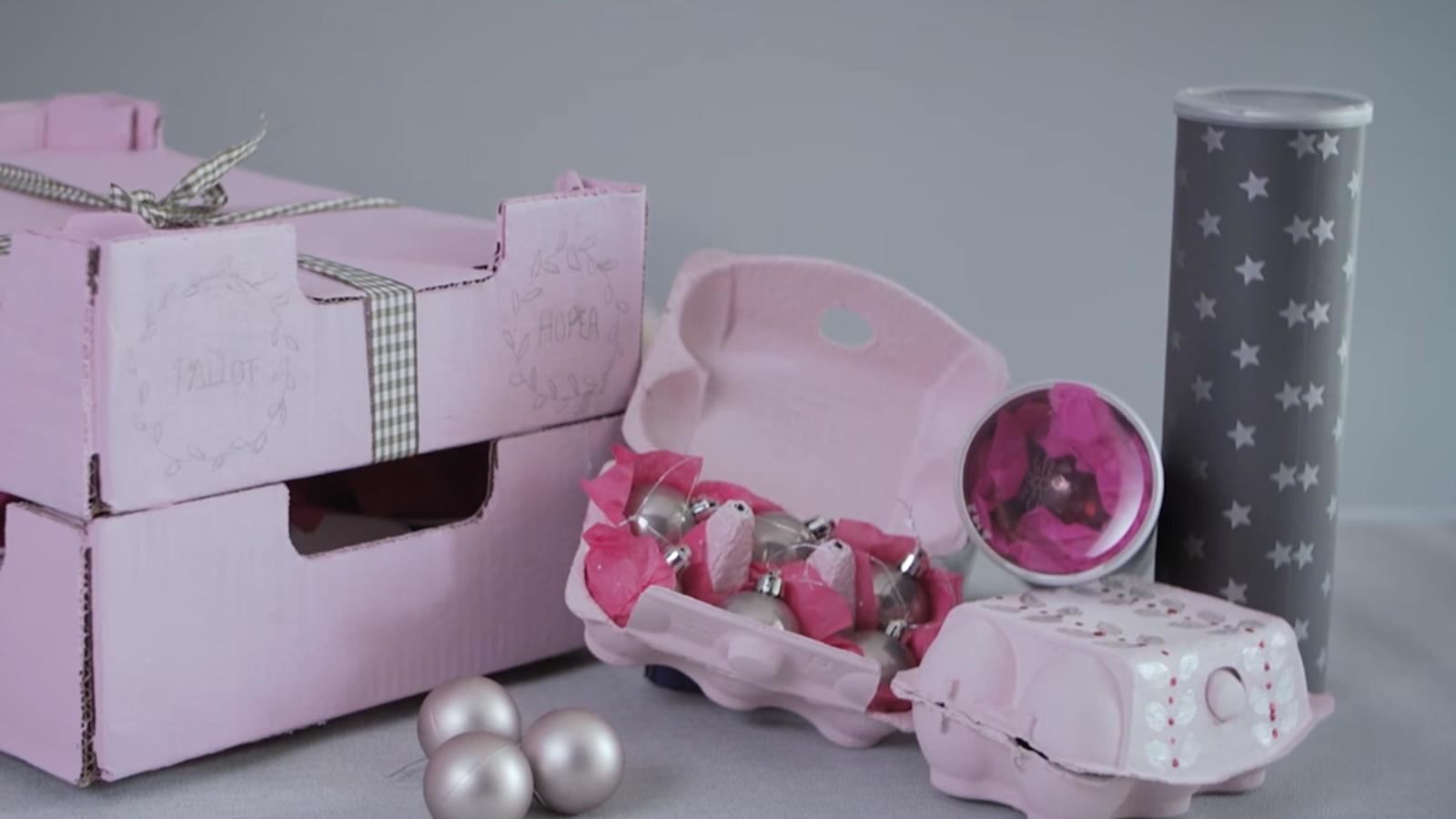 Askartele säilytysrasiat joulukoristeille