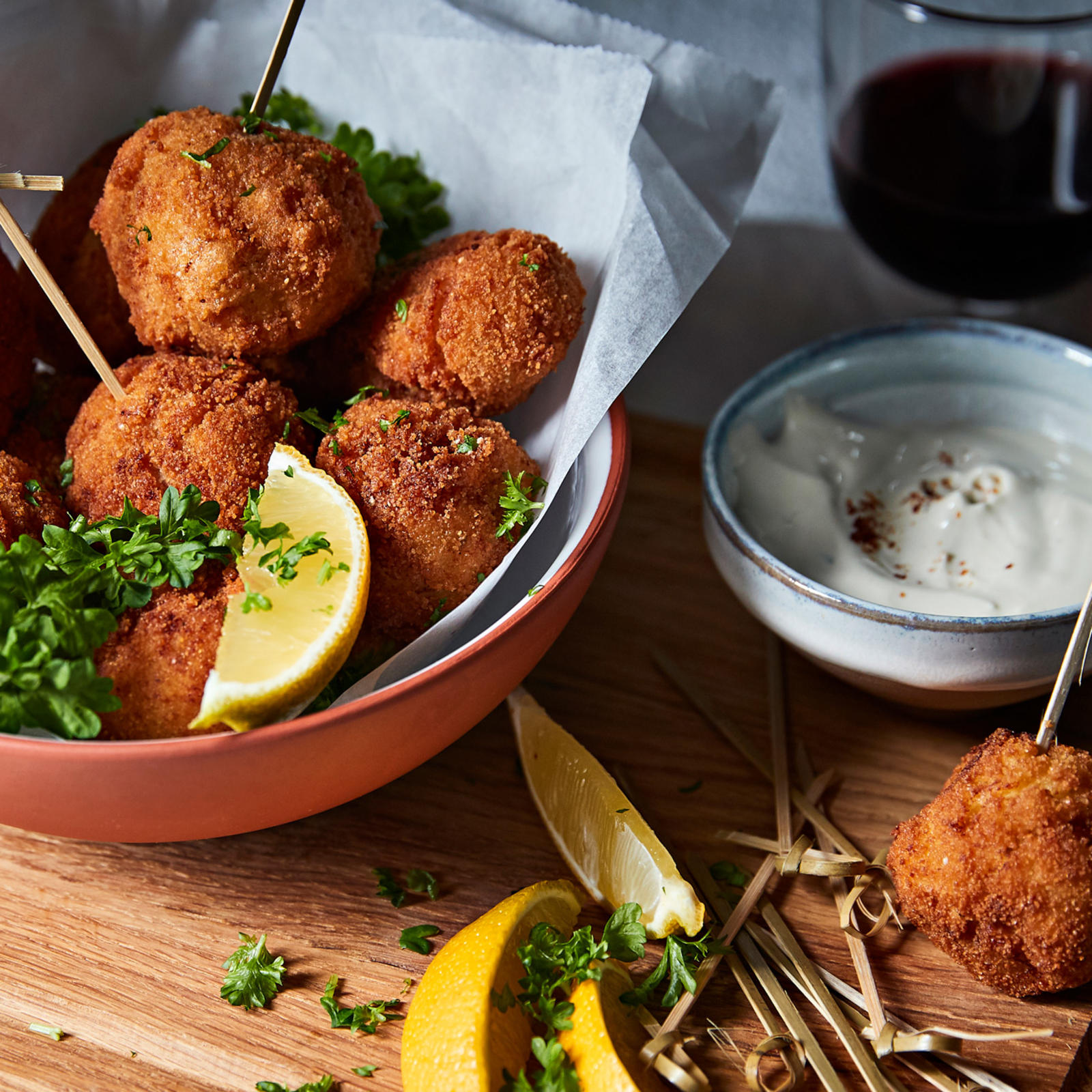 Kinkku-perunakroketit