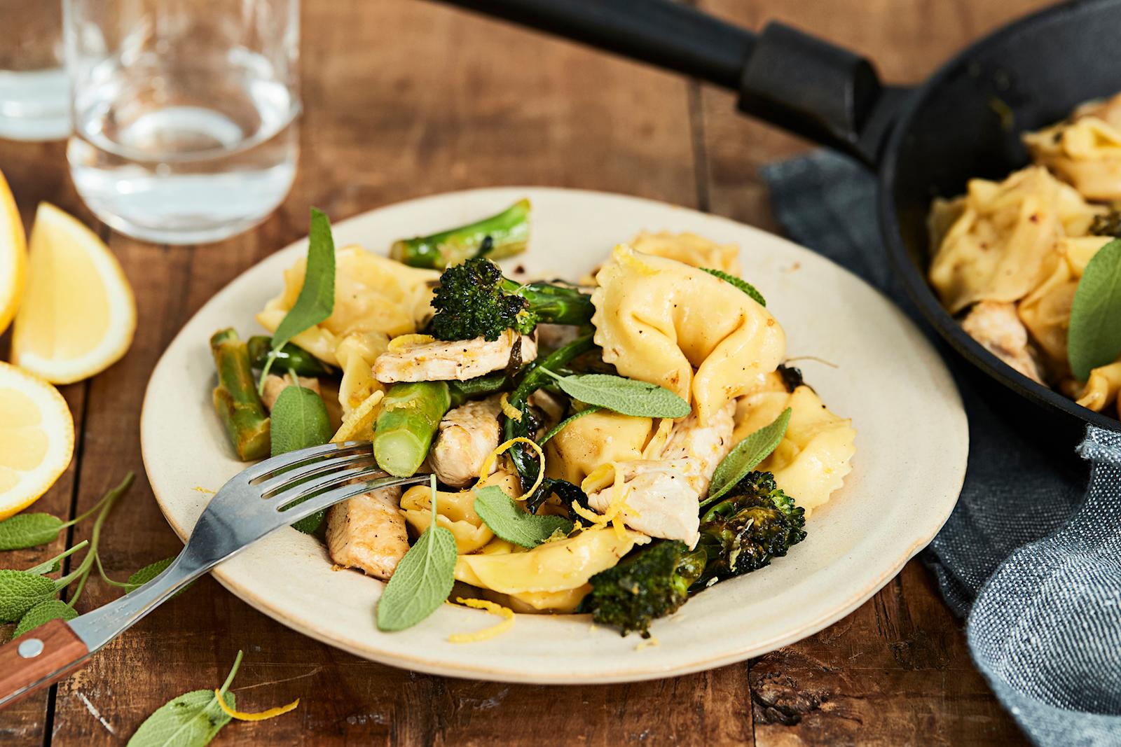 Nopea sitruuna-kanapasta