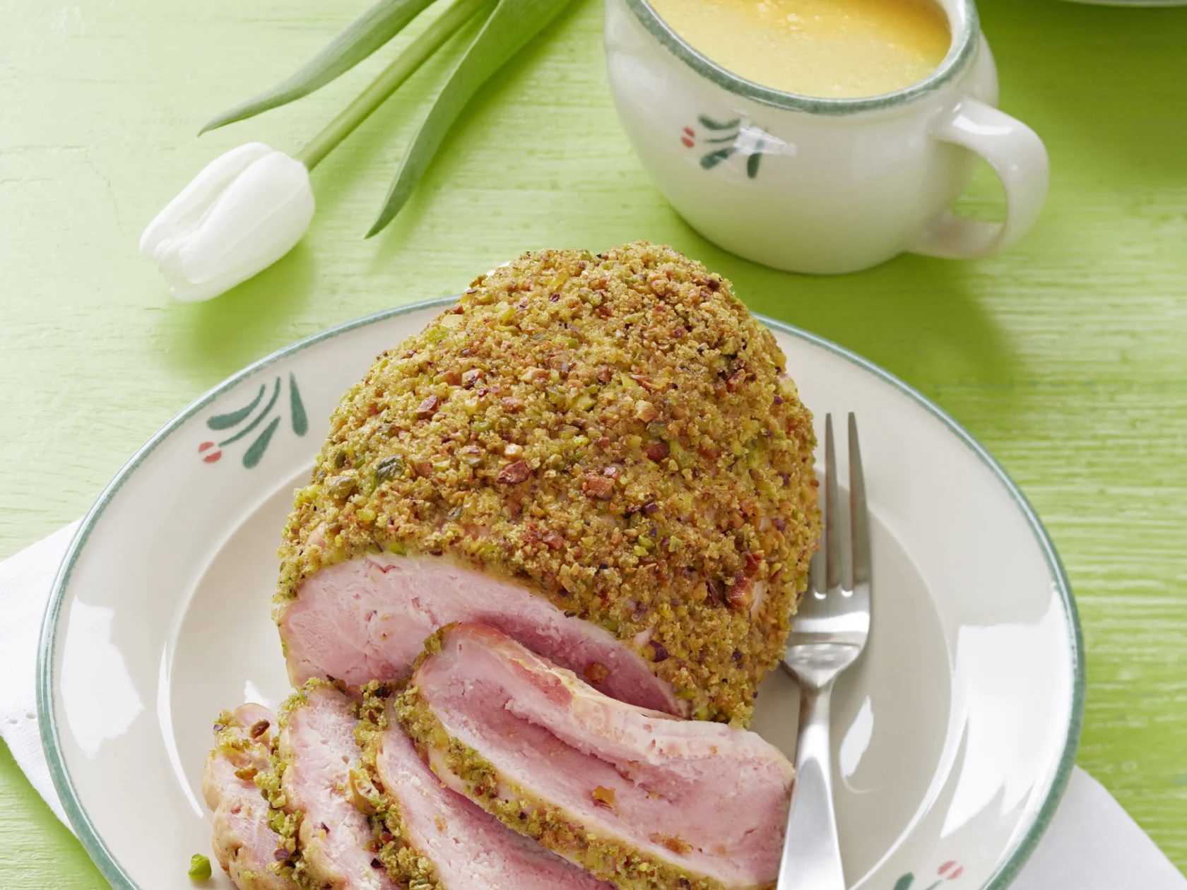 Kuorrutettu kalkkunanfilee ja appelsiinikastike